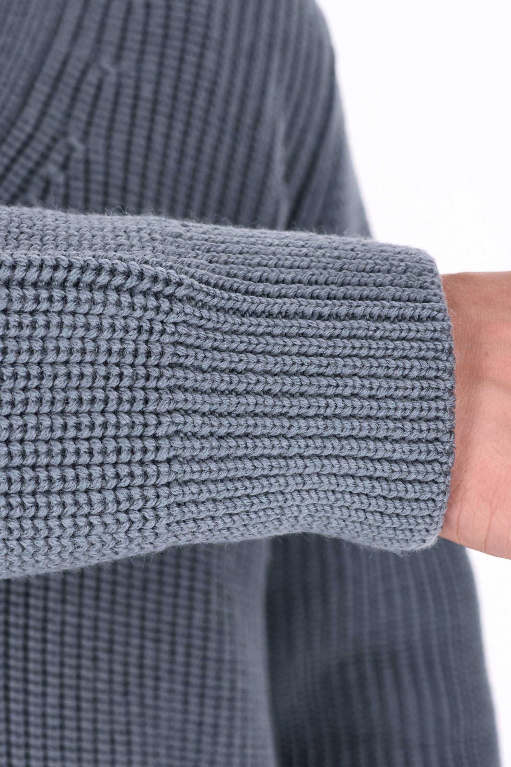 Drumohr Cardigan Steve Mc Queen collo a scialle in lana merino D5M419PNL 475