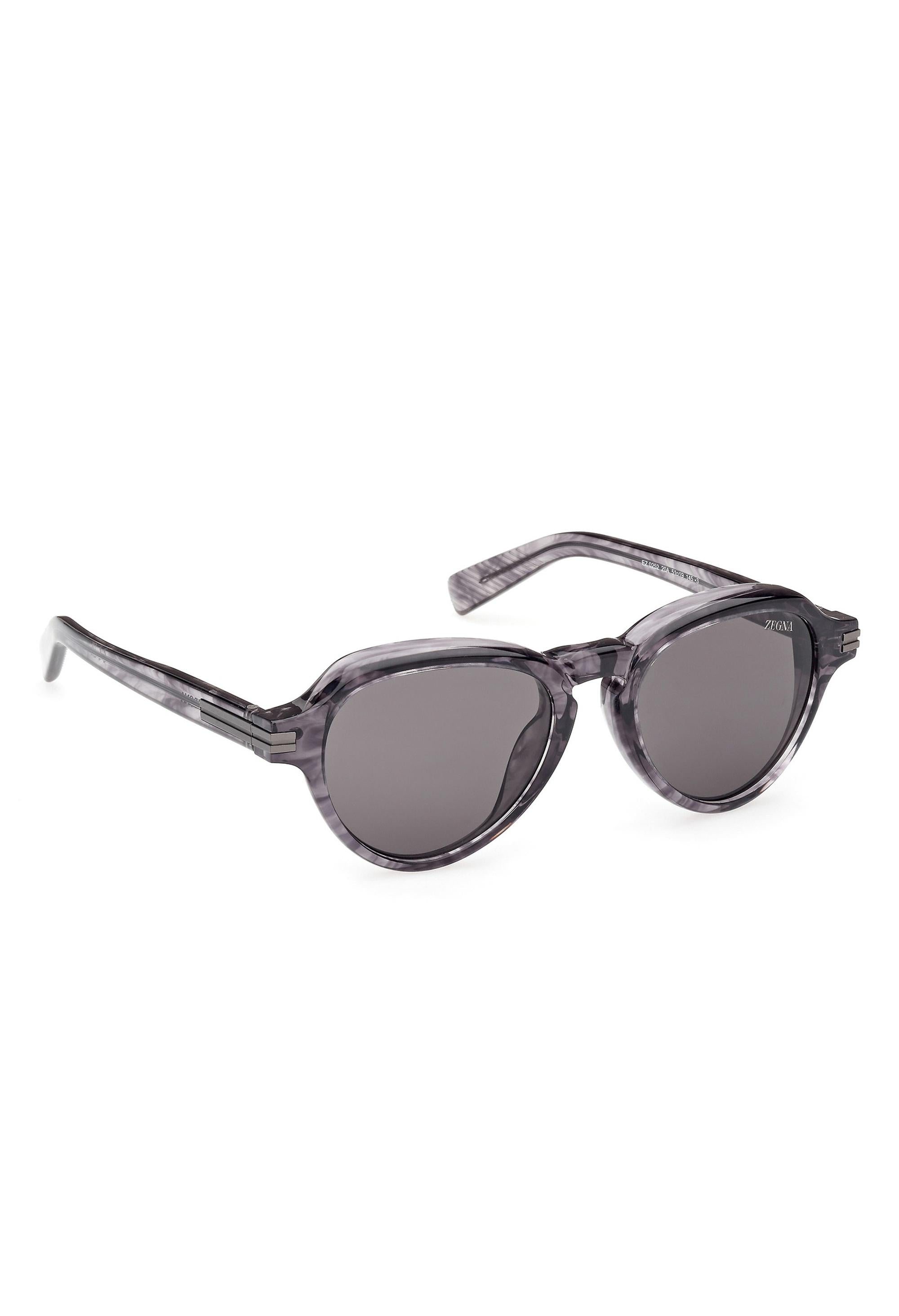 Zegna Occhiali da sole in acetato EZ0252 5120A