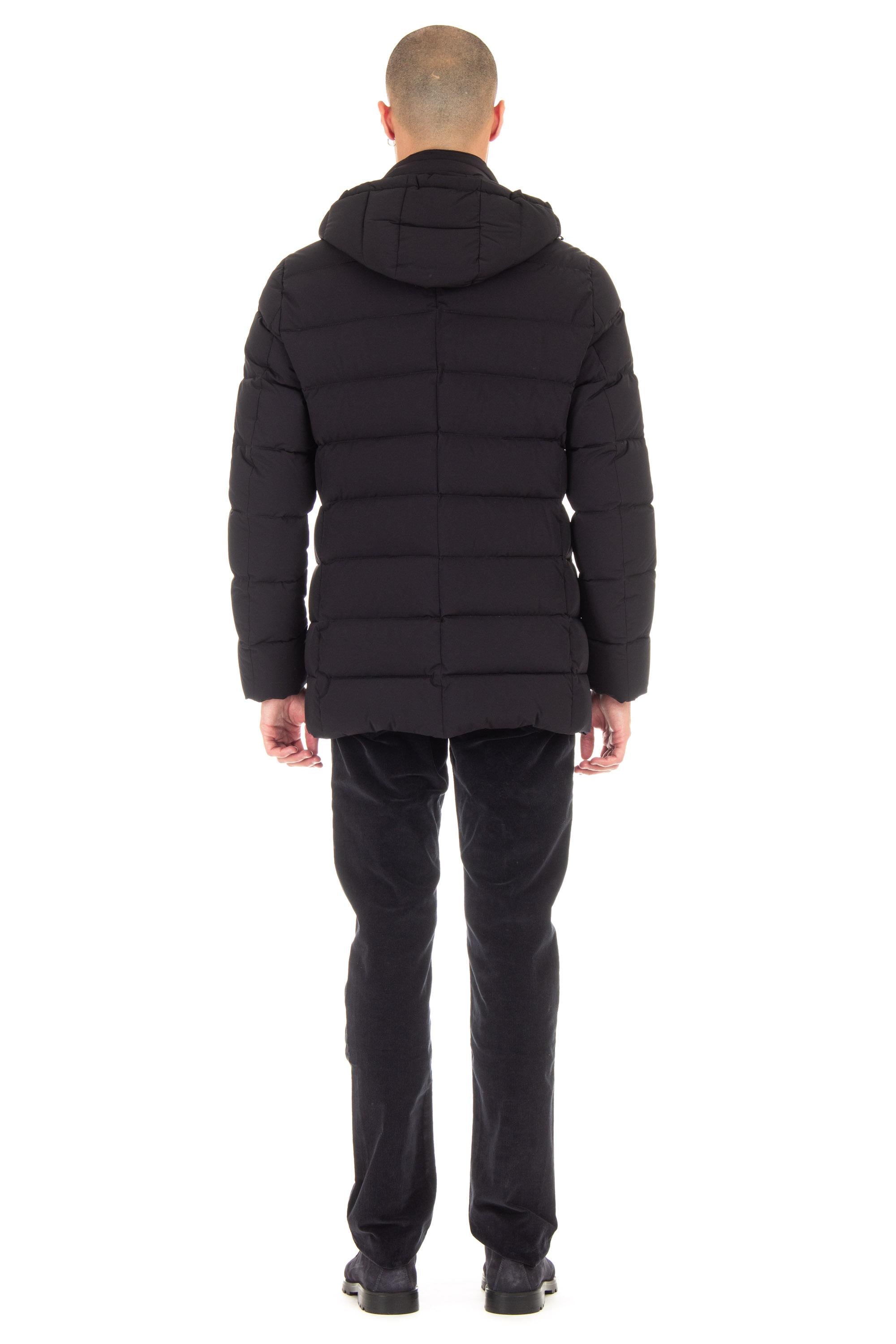 Piumino doppiopetto in nylon bi-stretch mod. Florio-Kn FLORIO-KN U0402 Moorer