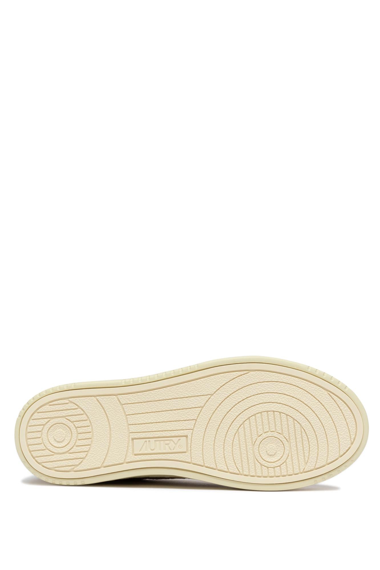 Autry Sneaker donna Medalist Easeknit in maglia EKLW KU02 PLAT/SAND