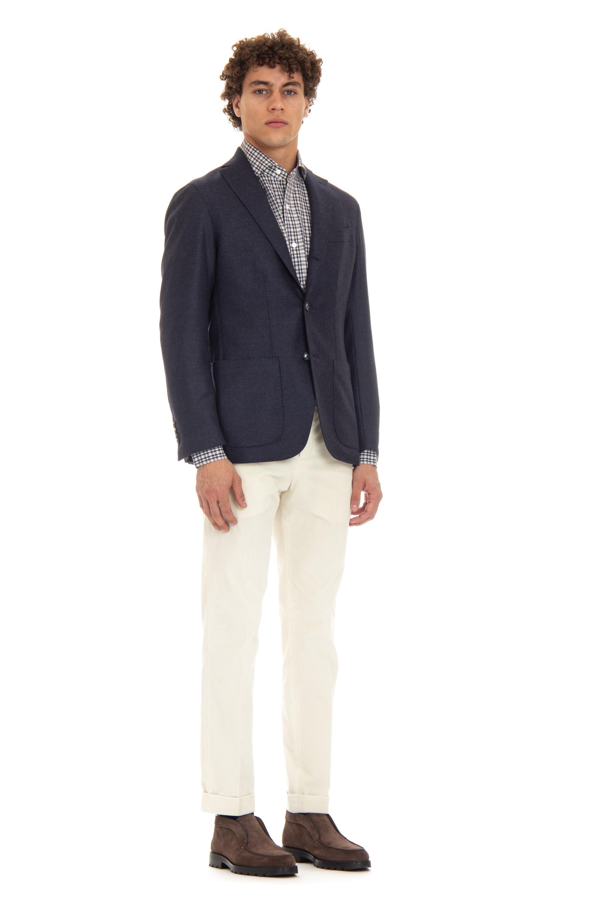 Barba Giacca sartoriale in lana-cashmere JJ 43062 0007