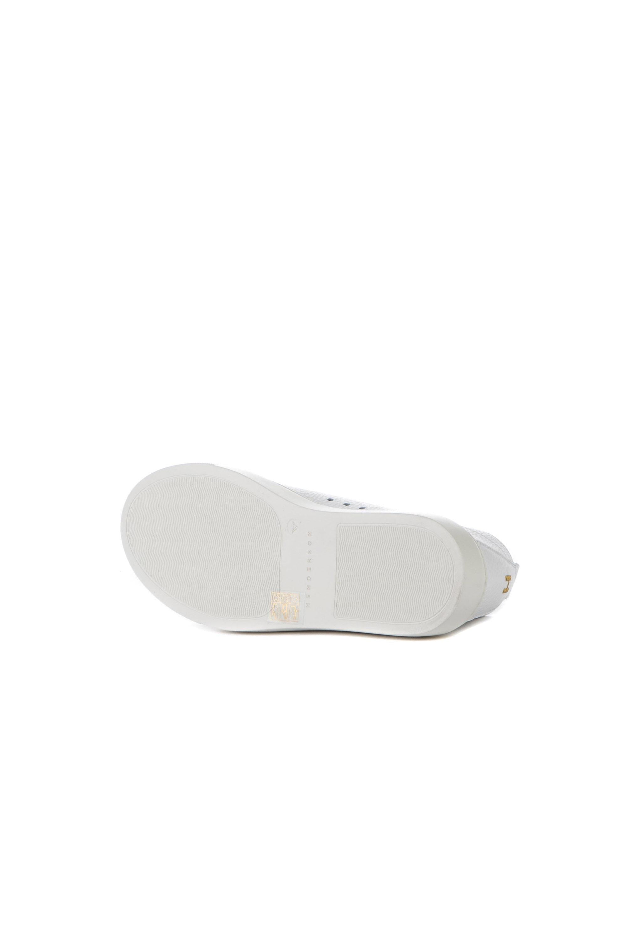 Sneakers in pelle martellata BRYAN.FP.5 BIANCO Henderson