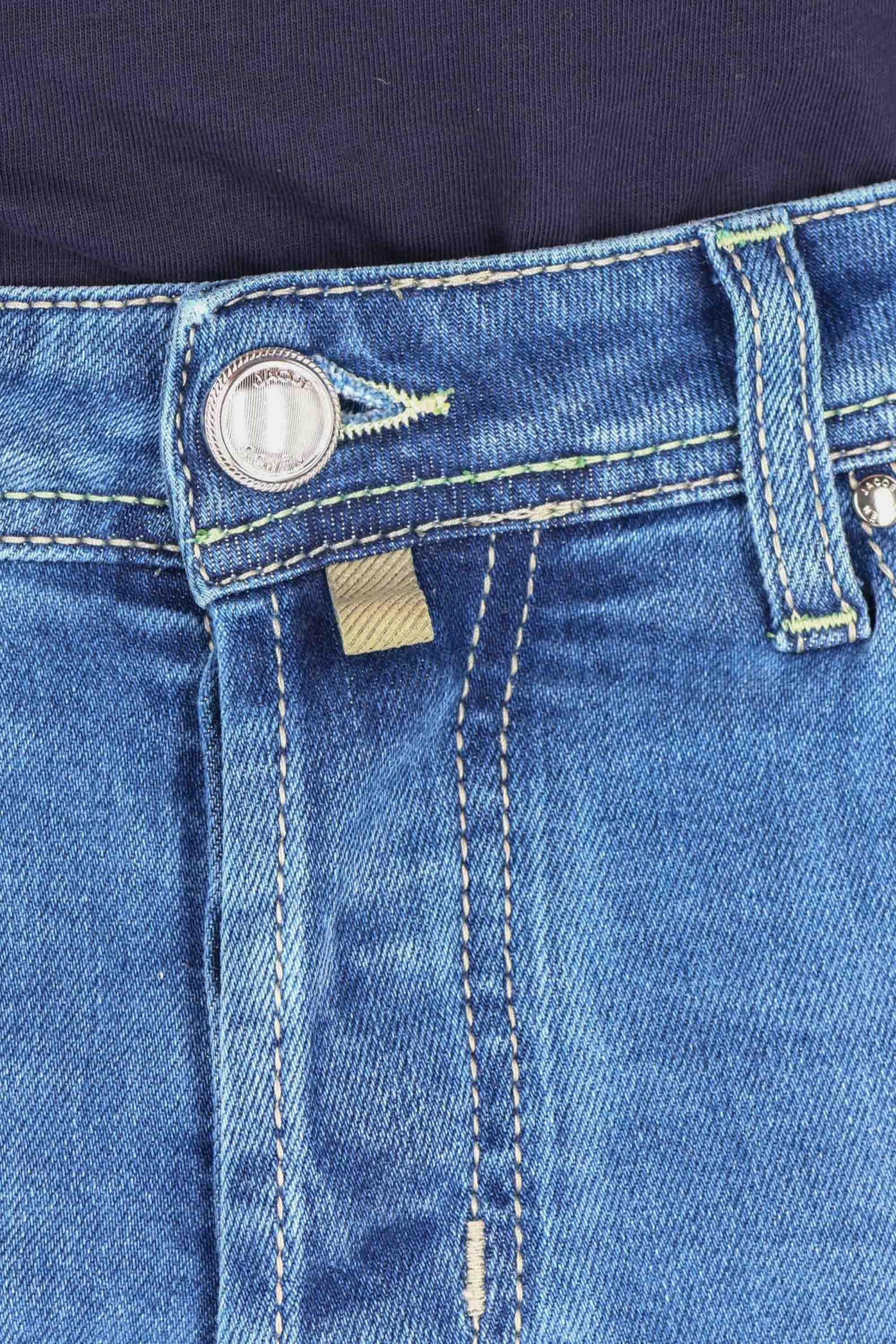 Jacob Cohen Jeans comfort etichetta verde cavallino intarsiato Nick fit QE006-040-P3621 200D