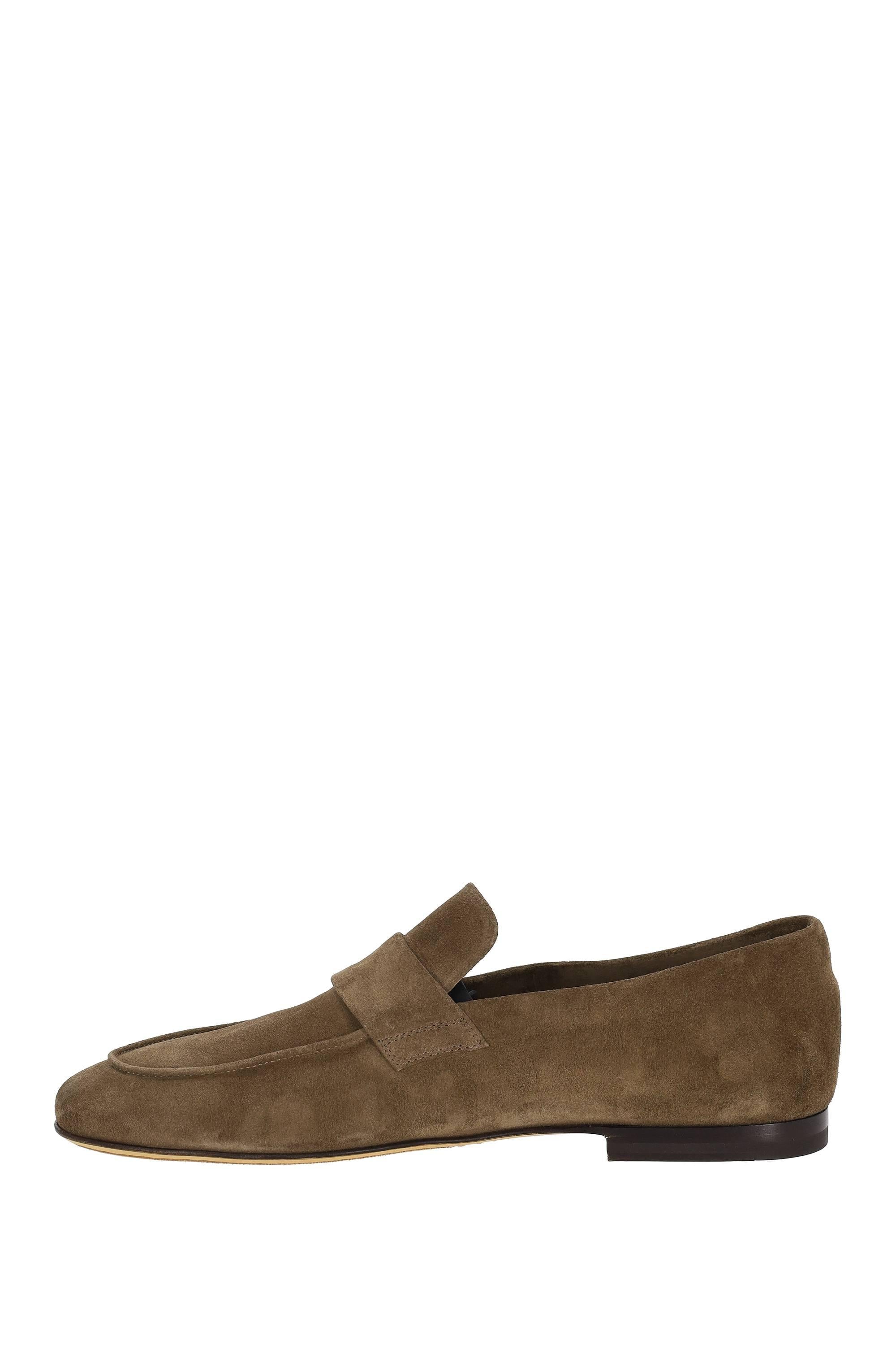 Officine Creative Mocassino in camoscio OCUAIRT001LIC62LEAD LEAD