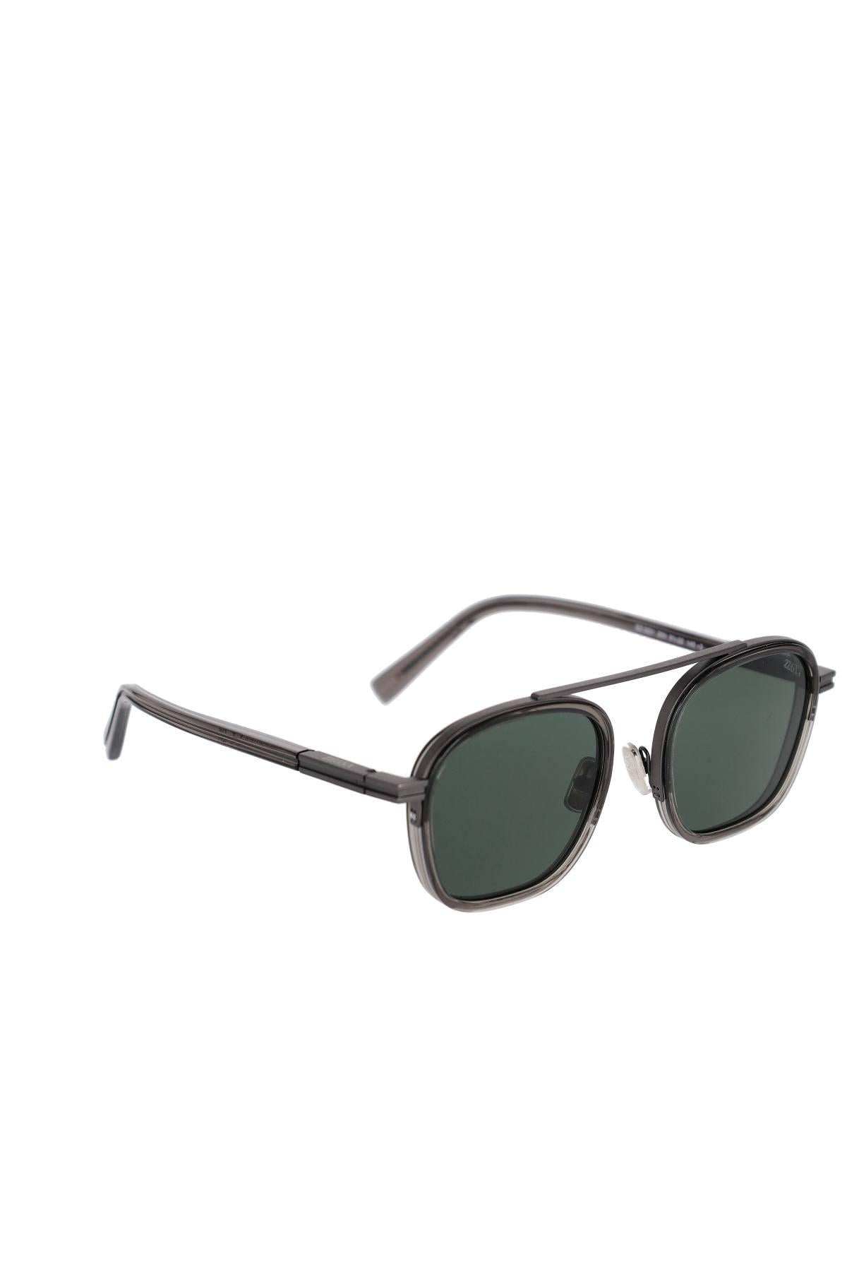 Zegna Occhiale mod. Orizzonte in acetato e metallo EZ0231/3 5120N