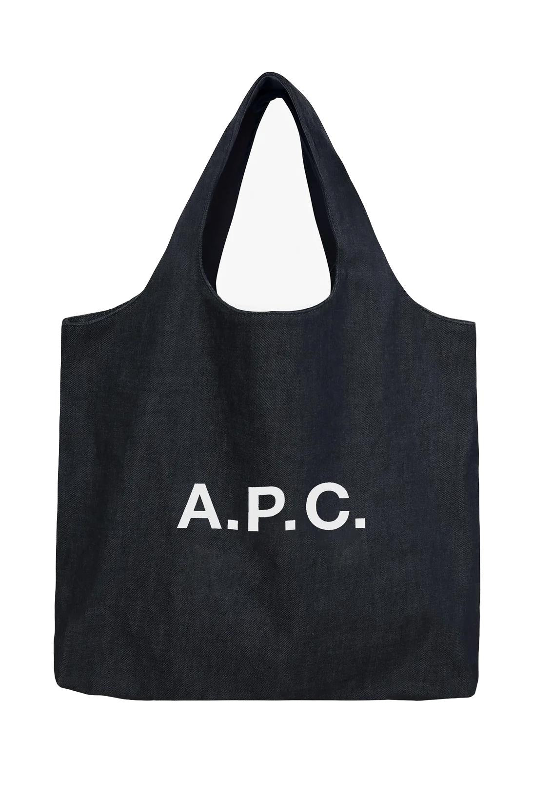 A.P.C. Borsa shopper Ninon in denim COHIZ-M61565 IAI-INDIGO