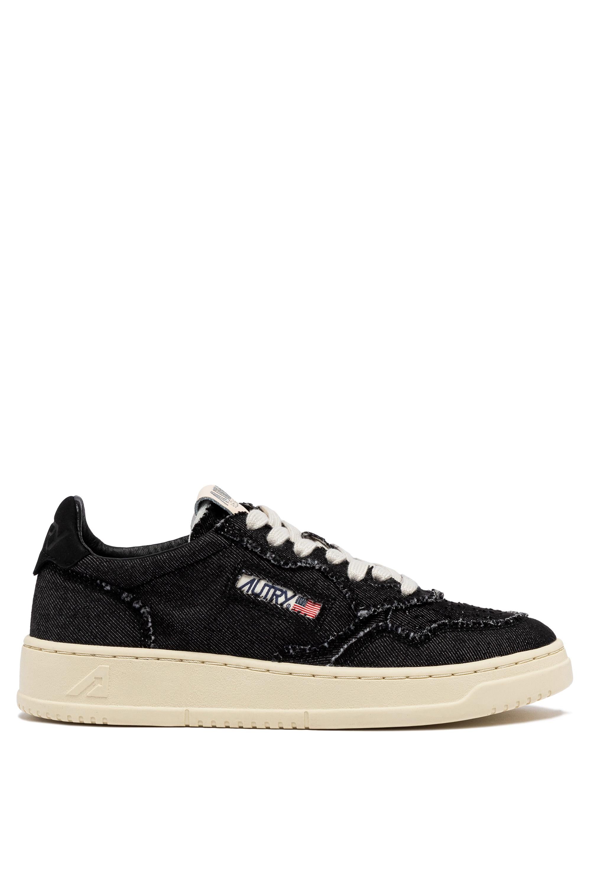 Autry Sneaker Medalist in denim nero AULM DE04 DENIM/DENIM BLACK