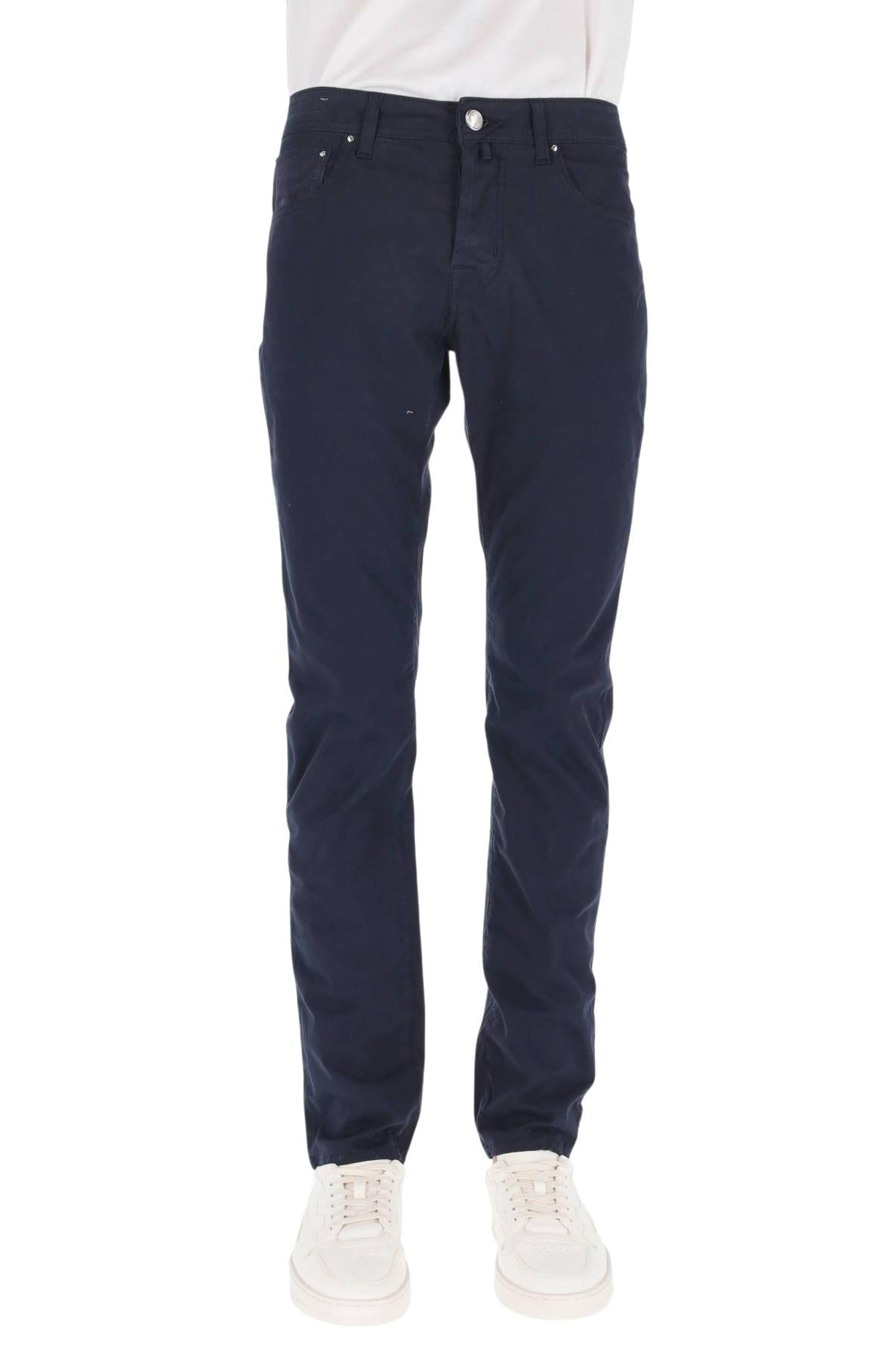 Jacob Cohen 5 tasche color in cotone special con dettagli in alcantara Bard fit QM004-036-S2544 BARD Y99