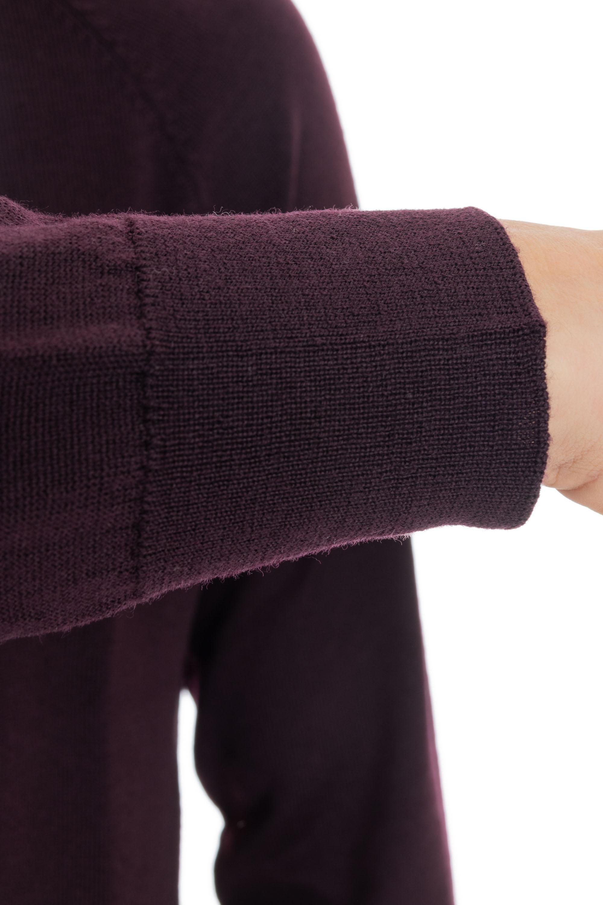 Girocollo in lana con doppi profili e manica raglan J71MAGJ05 MAG0J026/2 24-02 Eleventy