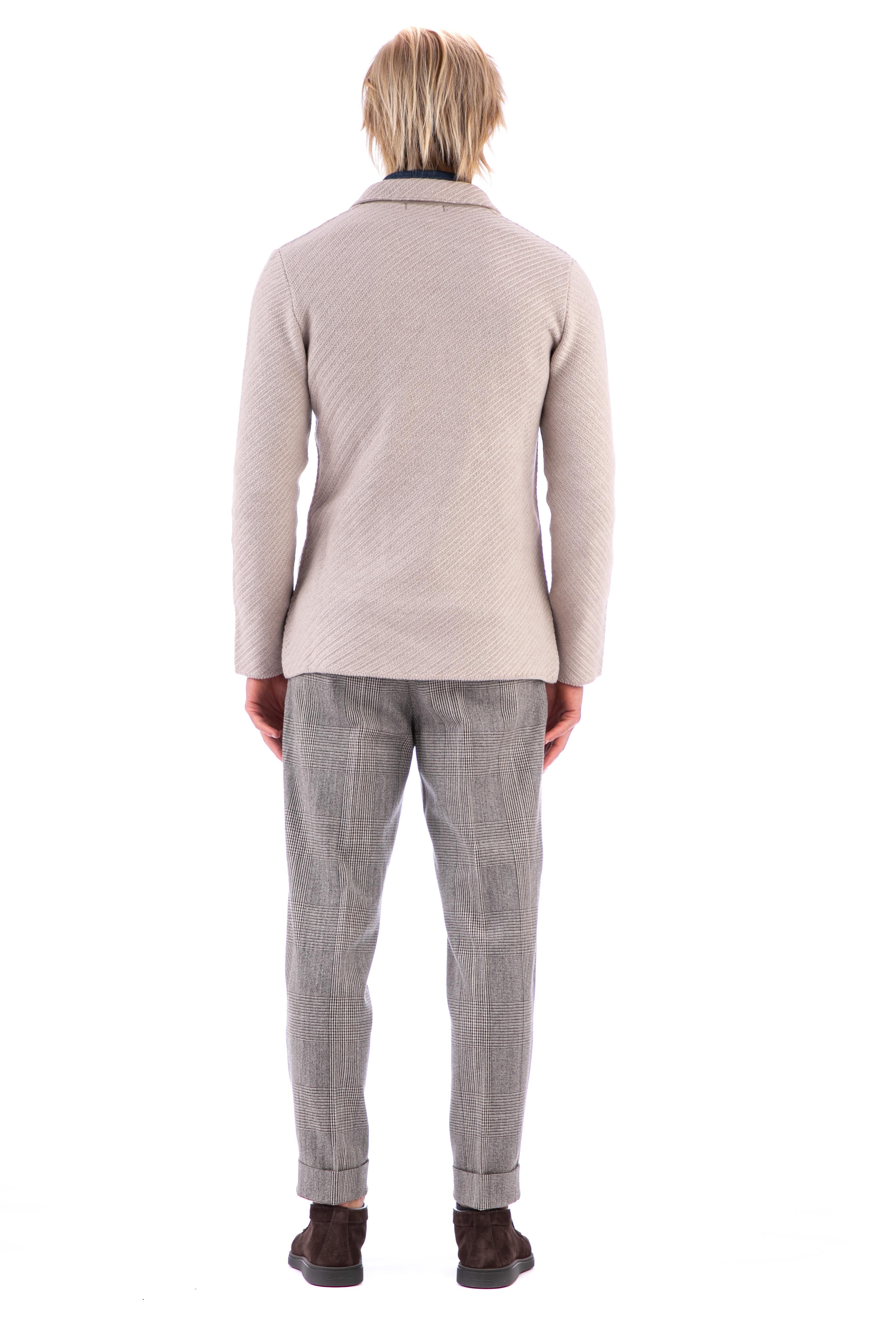 Giacca-maglia doppiopetto in lana IRLJM78 IR59005/2 120 Lardini