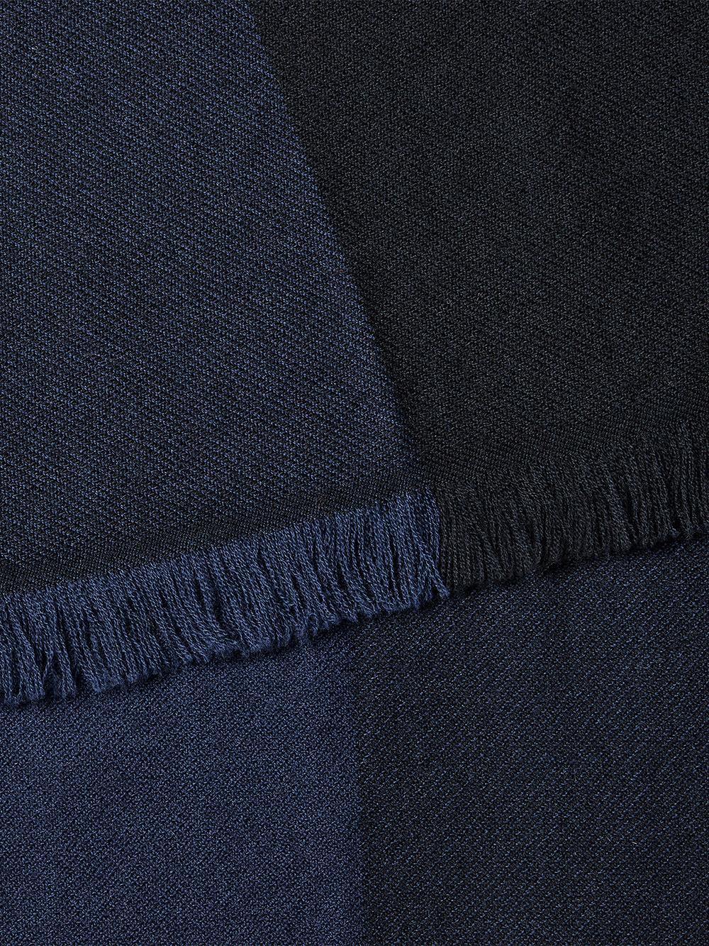 Sciarpa bicolor in lana-cashmere-seta Z4L60 23D BL1 Zegna
