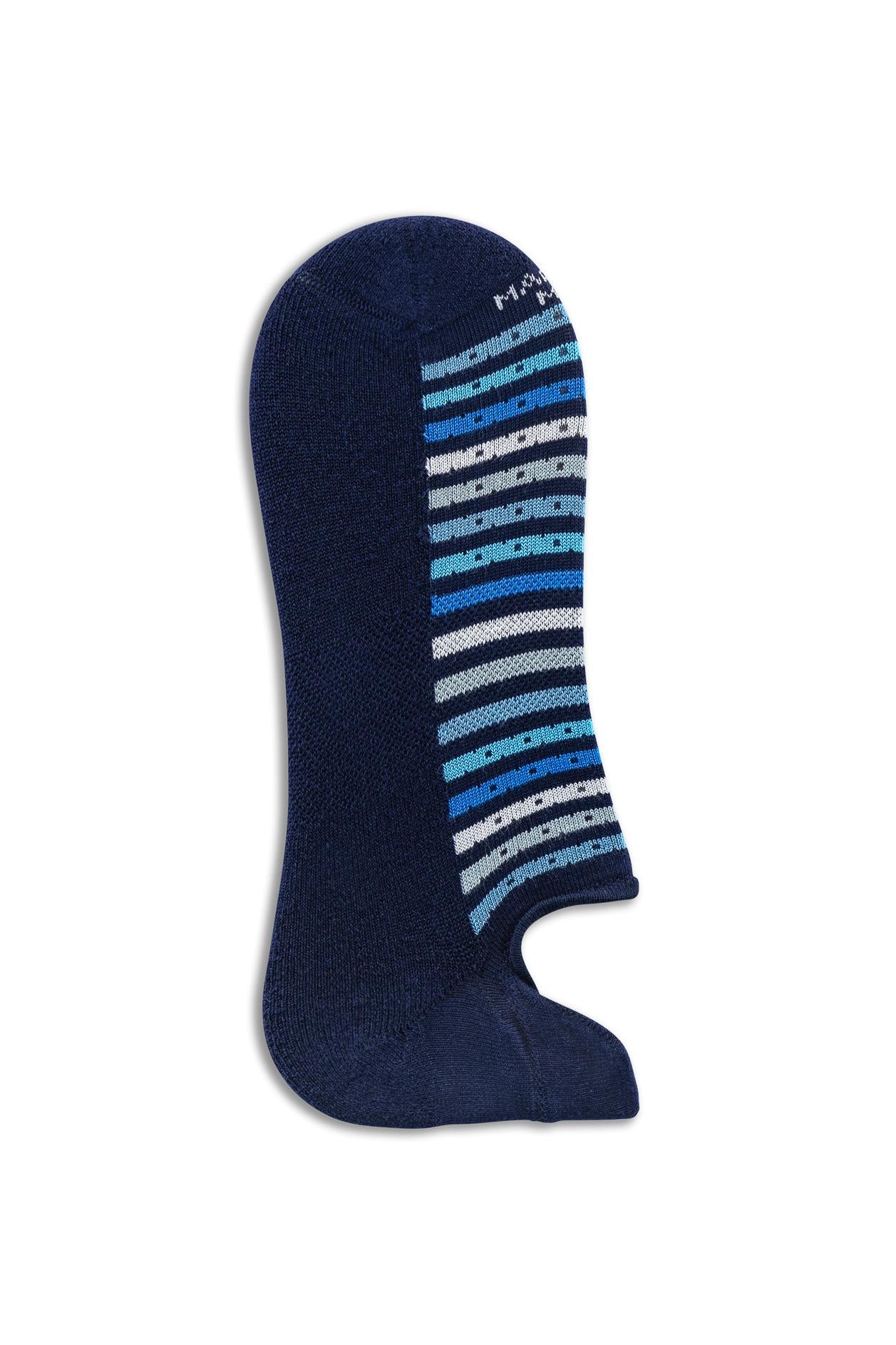 Marcoliani Calza fantasmino sneaker "stripes-pin" MAR4862K Y11