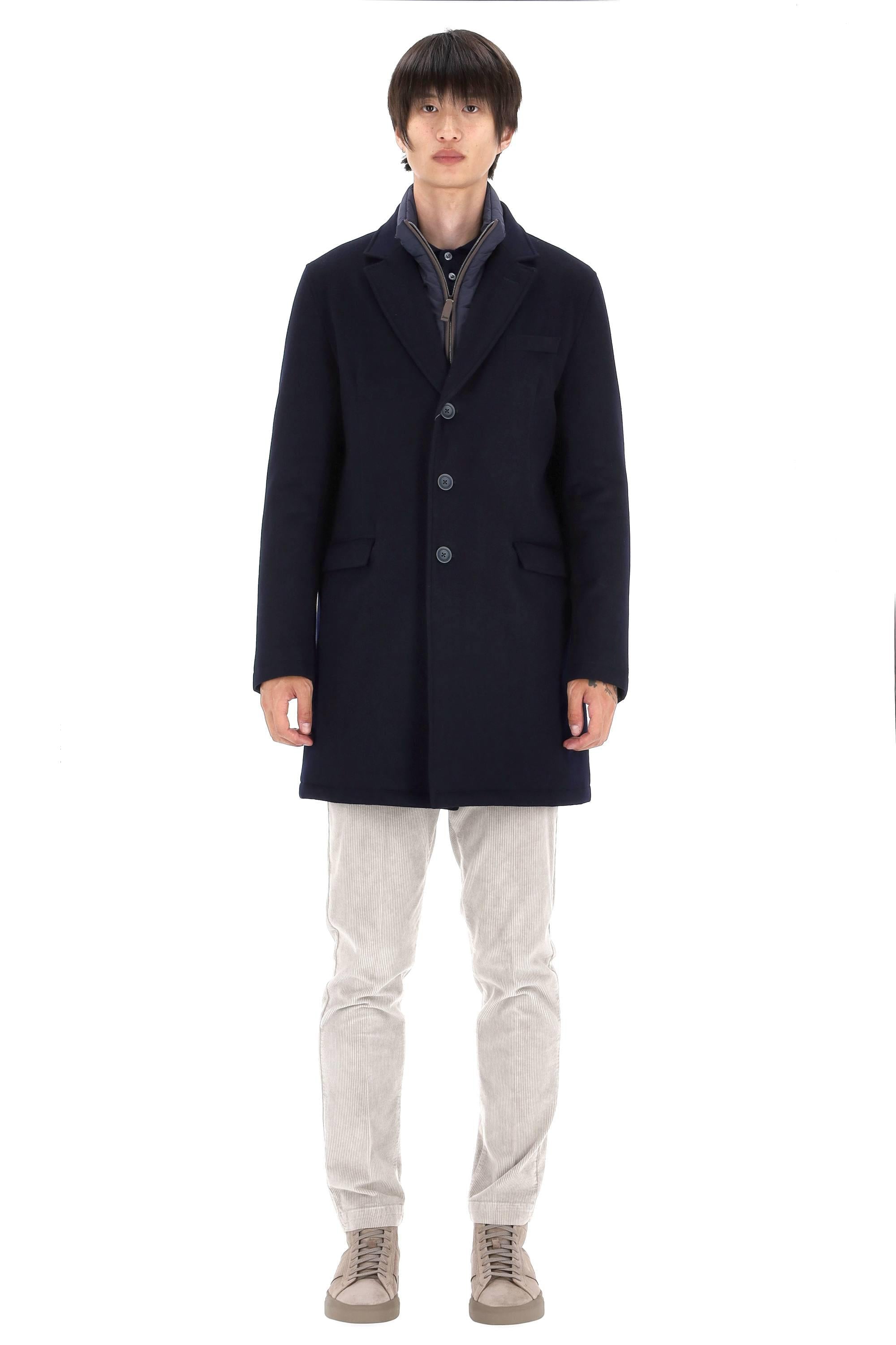 Herno Cappotto in lana vergine imbottito CA000196U/2 9200