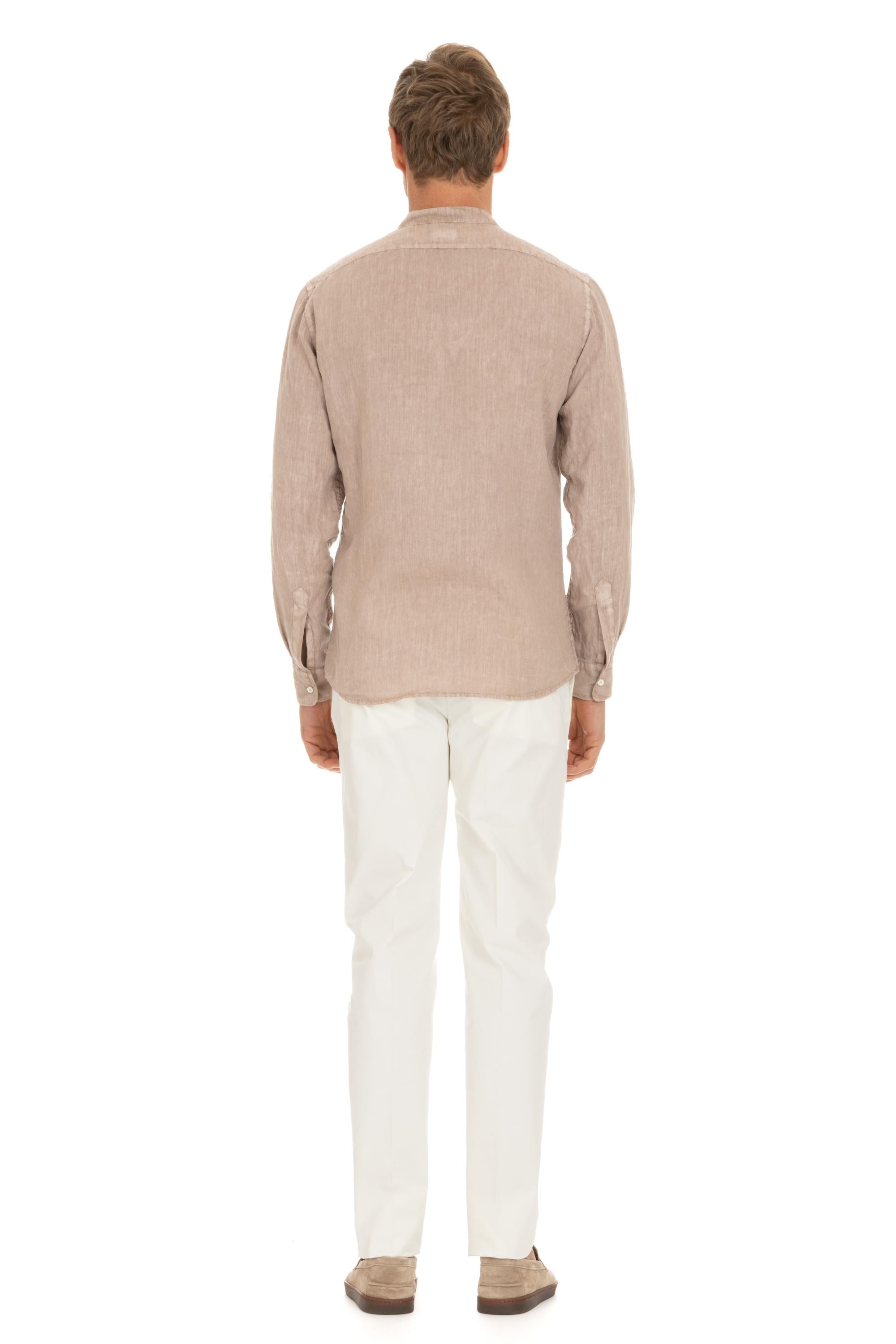 Aspesi Camicia in lino collo coreano CE76 C195 NT/2 85119