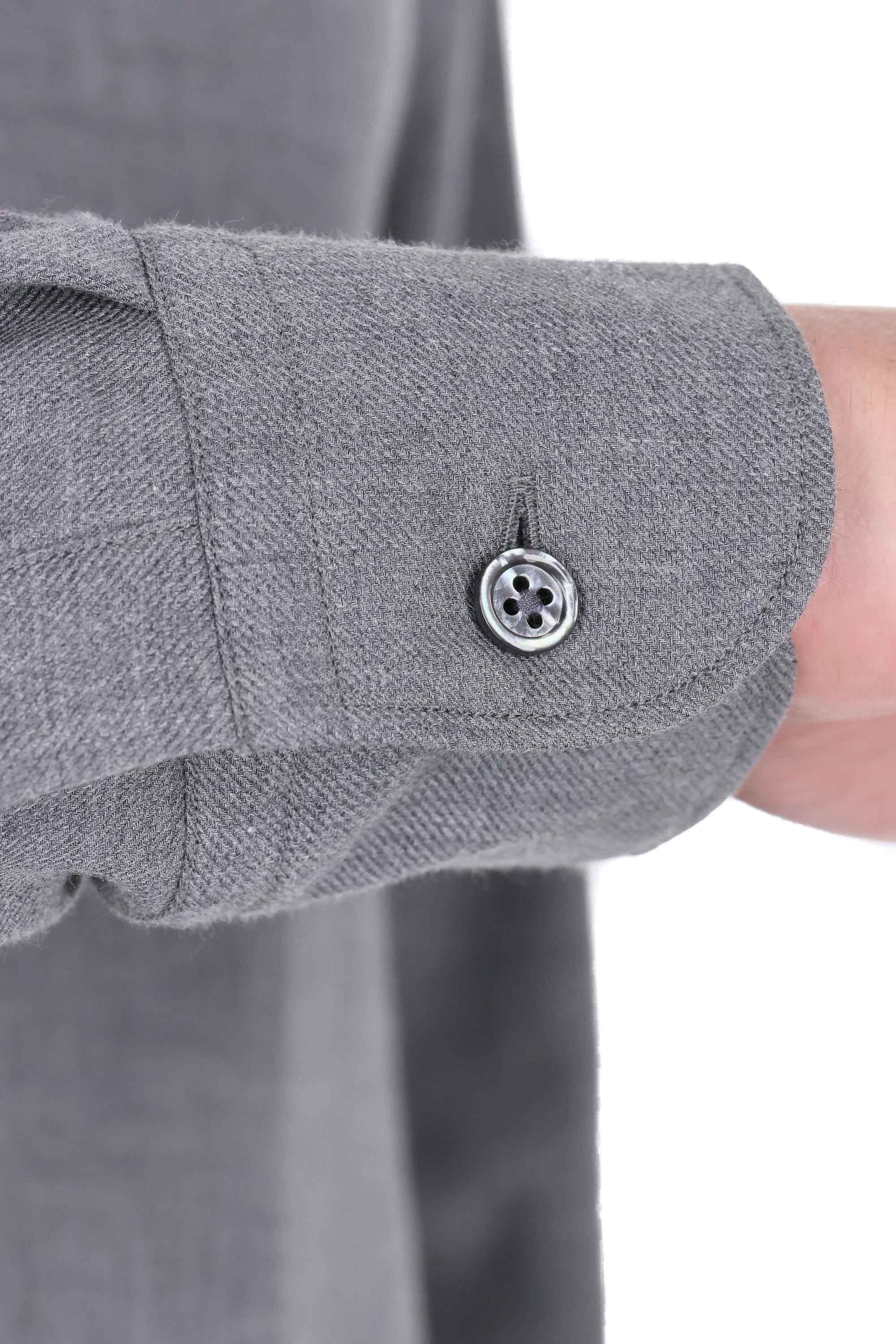 Zegna Camicia CashCo in cotone e cashmere E8X44A6-SRF5/2 046