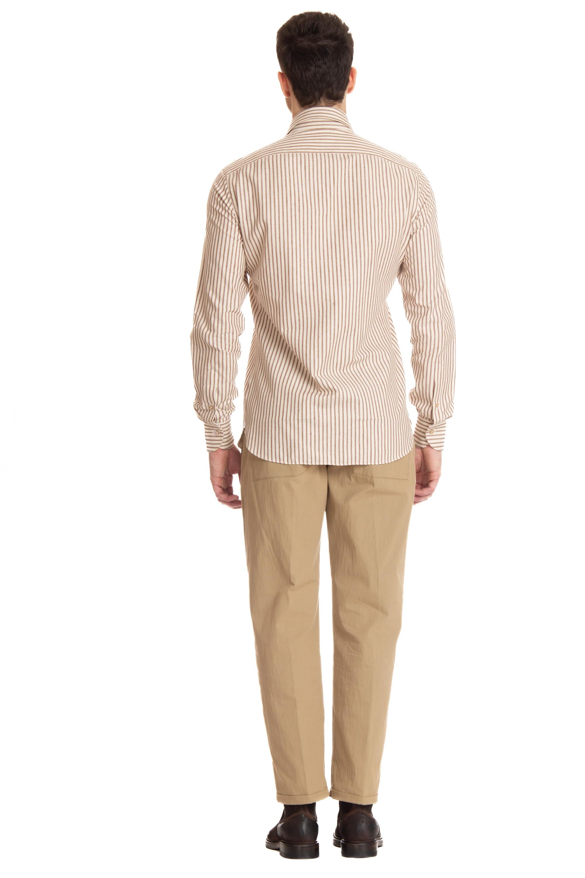Camicia sartoriale in cotone a righe 17016 3 Borriello