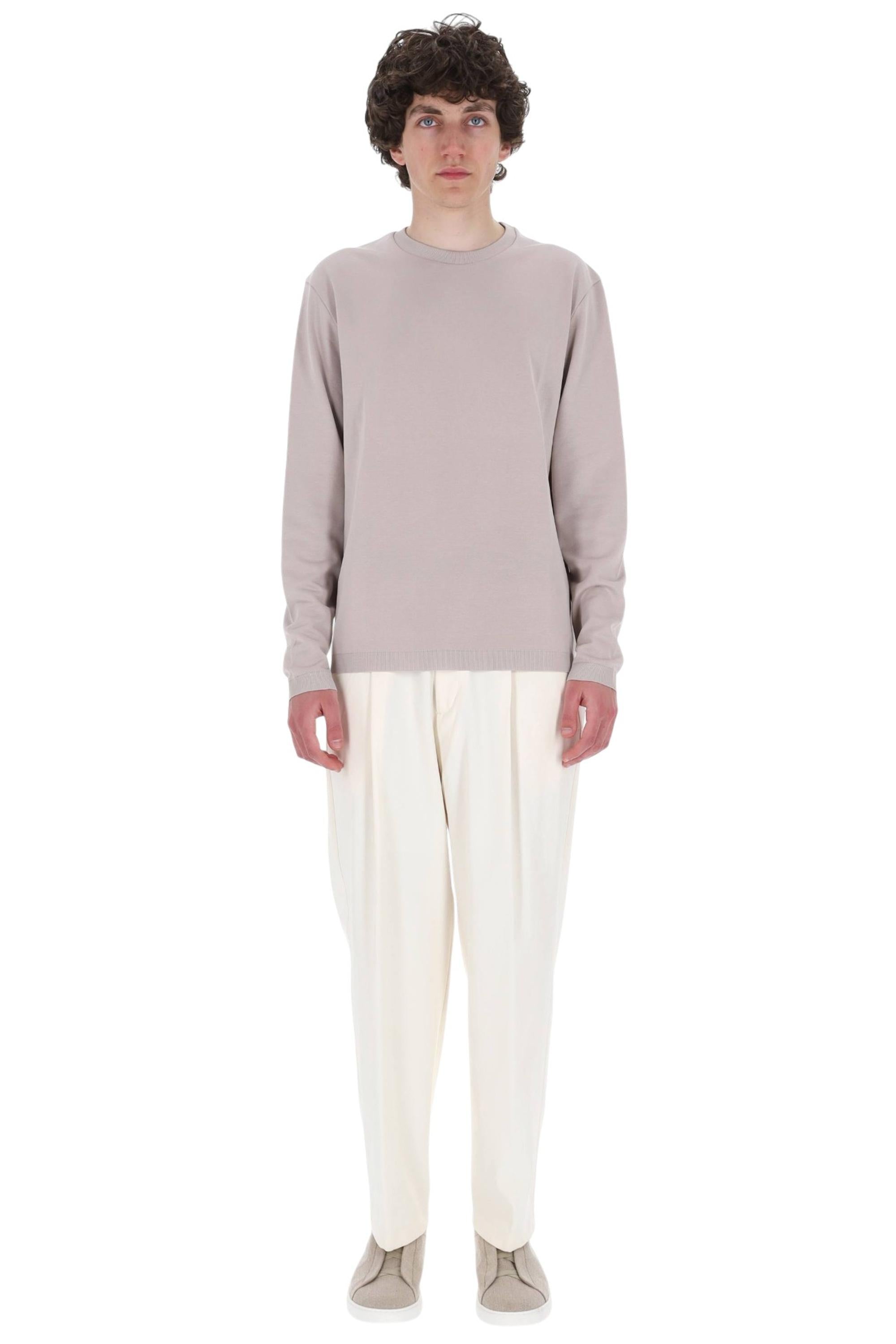 Herno T-shirt manica lunga in jersey di cotone JG000262U/2 9403