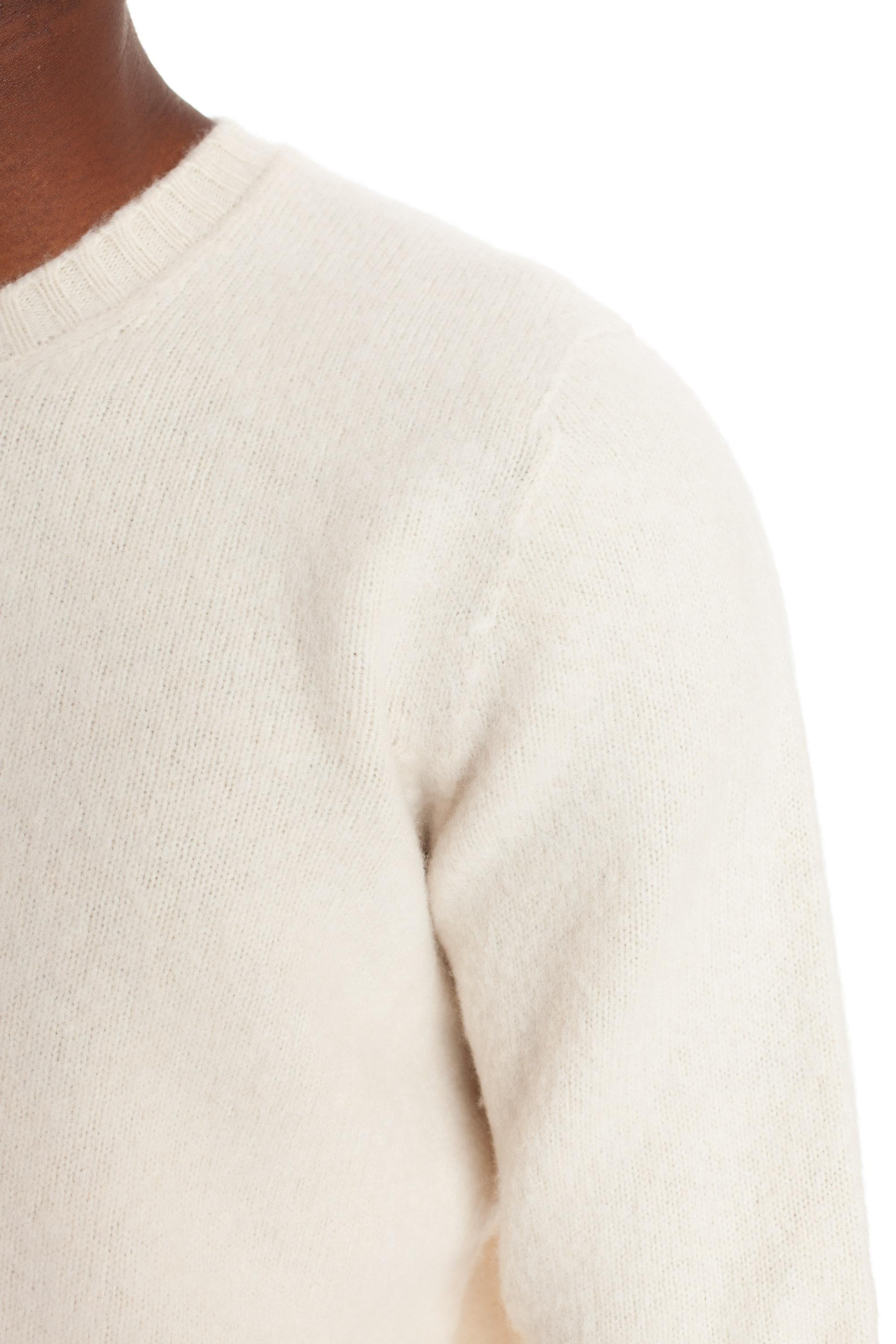 Maglia girocollo in lana garzata D8W103G. 125 Drumohr