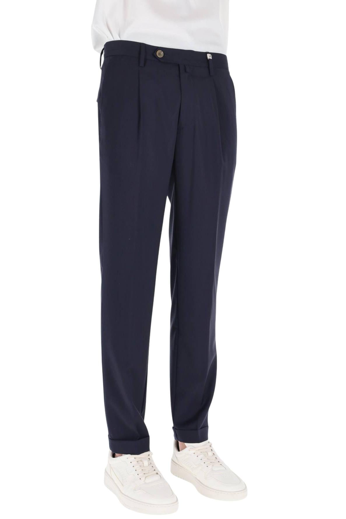 Myths Pantalone Zeus-P in lana vergine "luxury wool" 26M19L 101 037