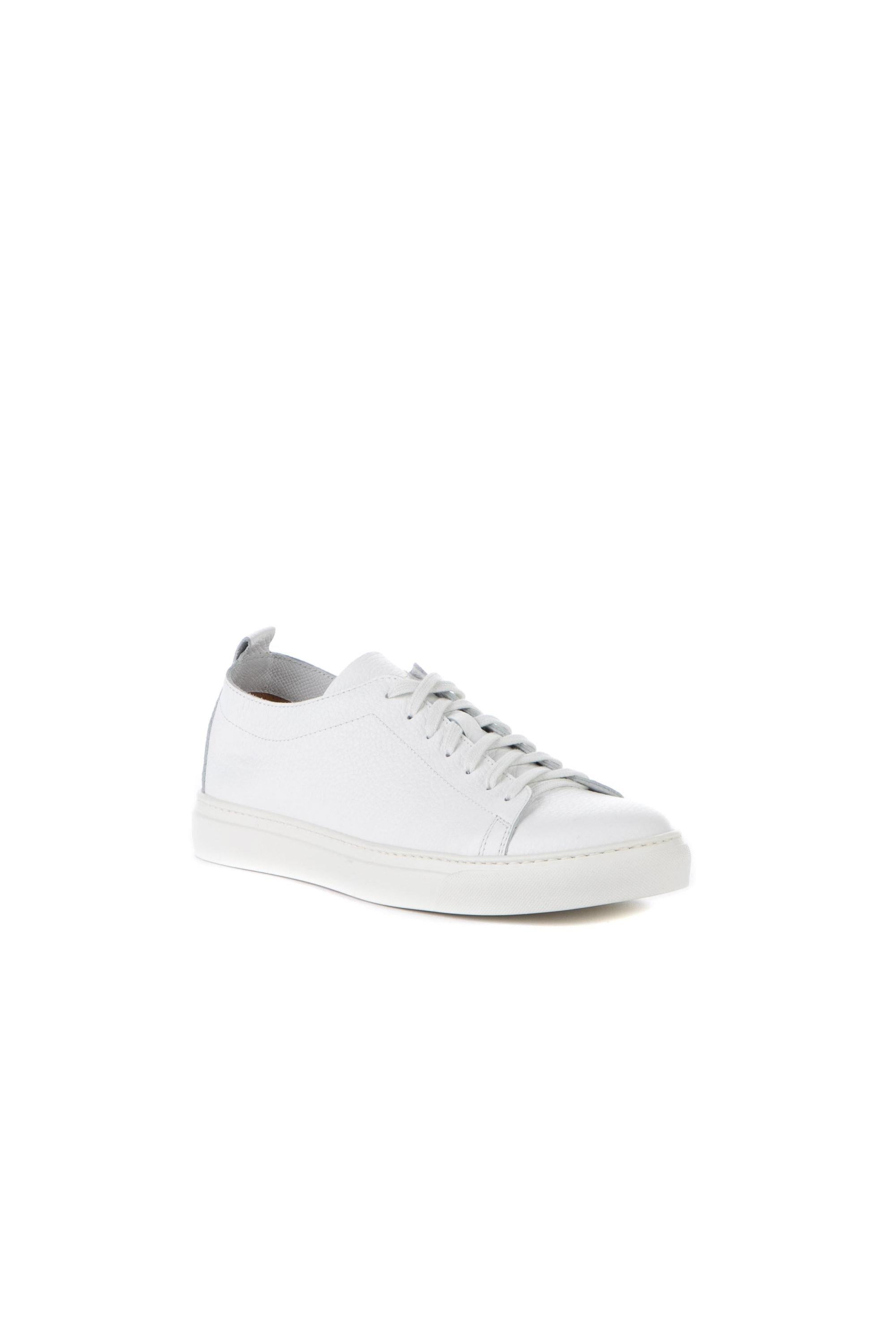 Henderson Sneakers in pelle martellata BRYAN.FP.5 BIANCO