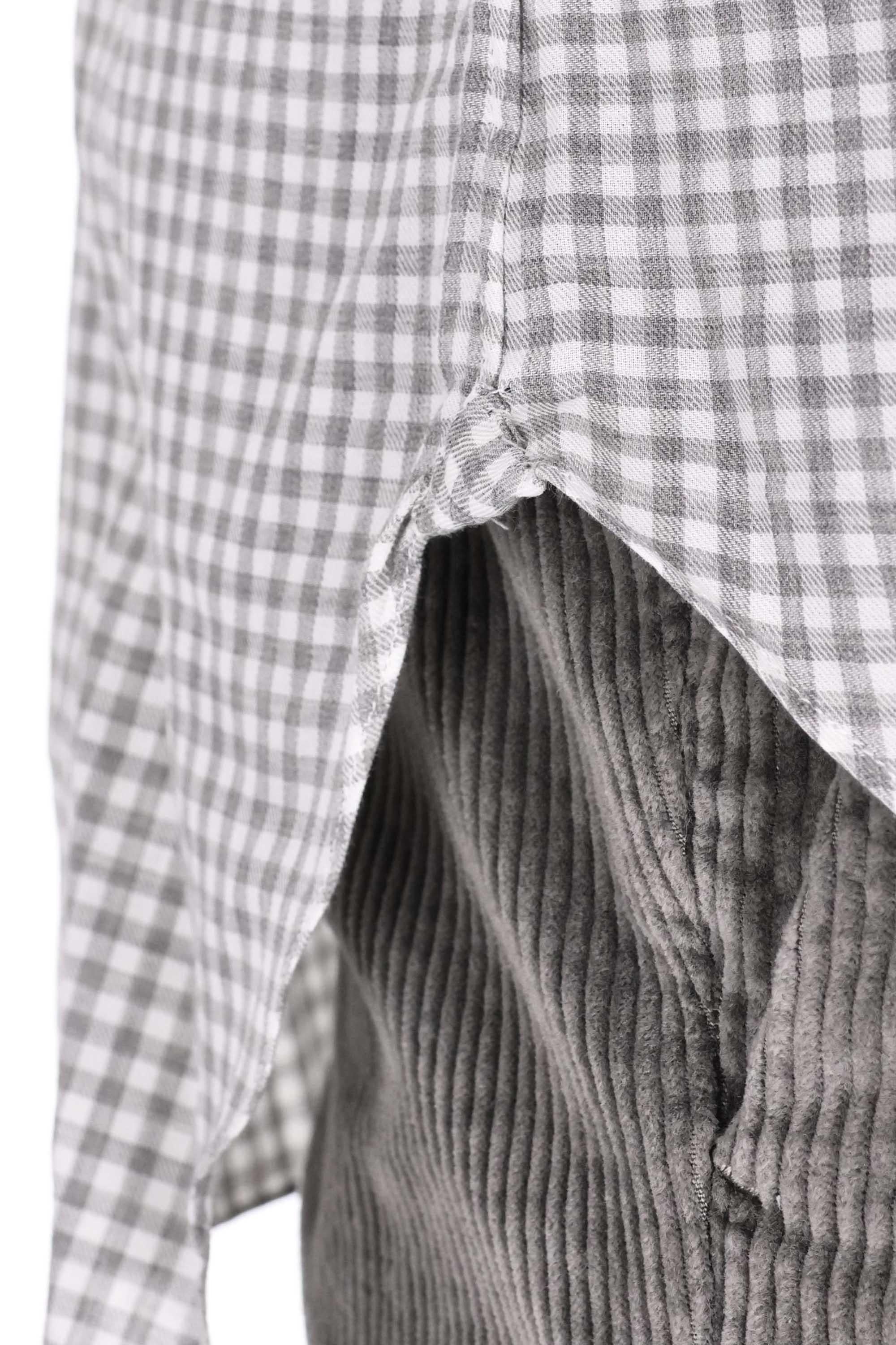 Camicia in cotone vichy linea Culto K1U13P0150002.U 0004 Barba