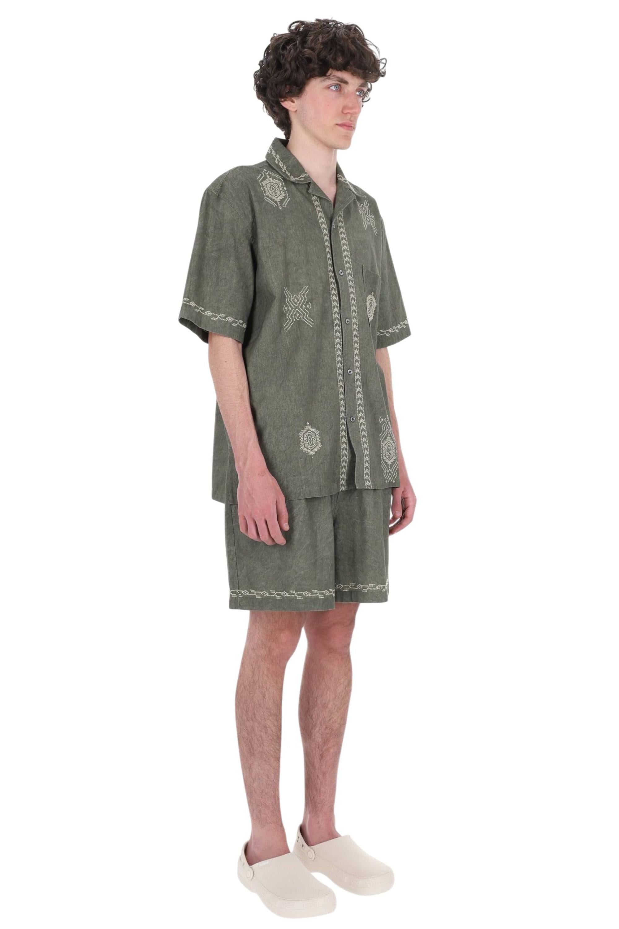 Isabel Marant Camicia collo bowling effetto garza mod. Zekim CH0311HA-D1T11H 67LK