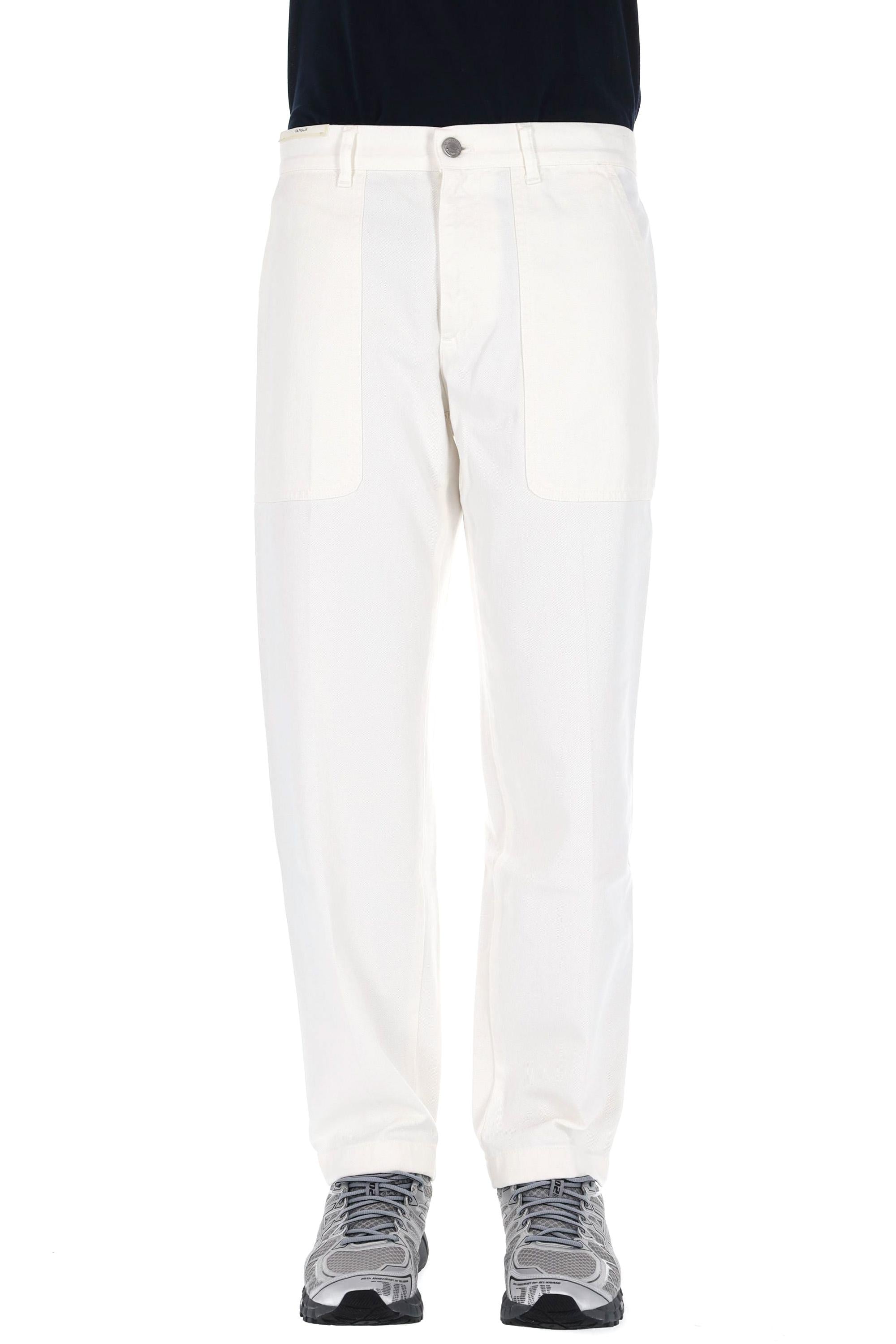 PT Denim Pantalone bull in cotone fatigue C5AP09ZD TX14T0 Y018