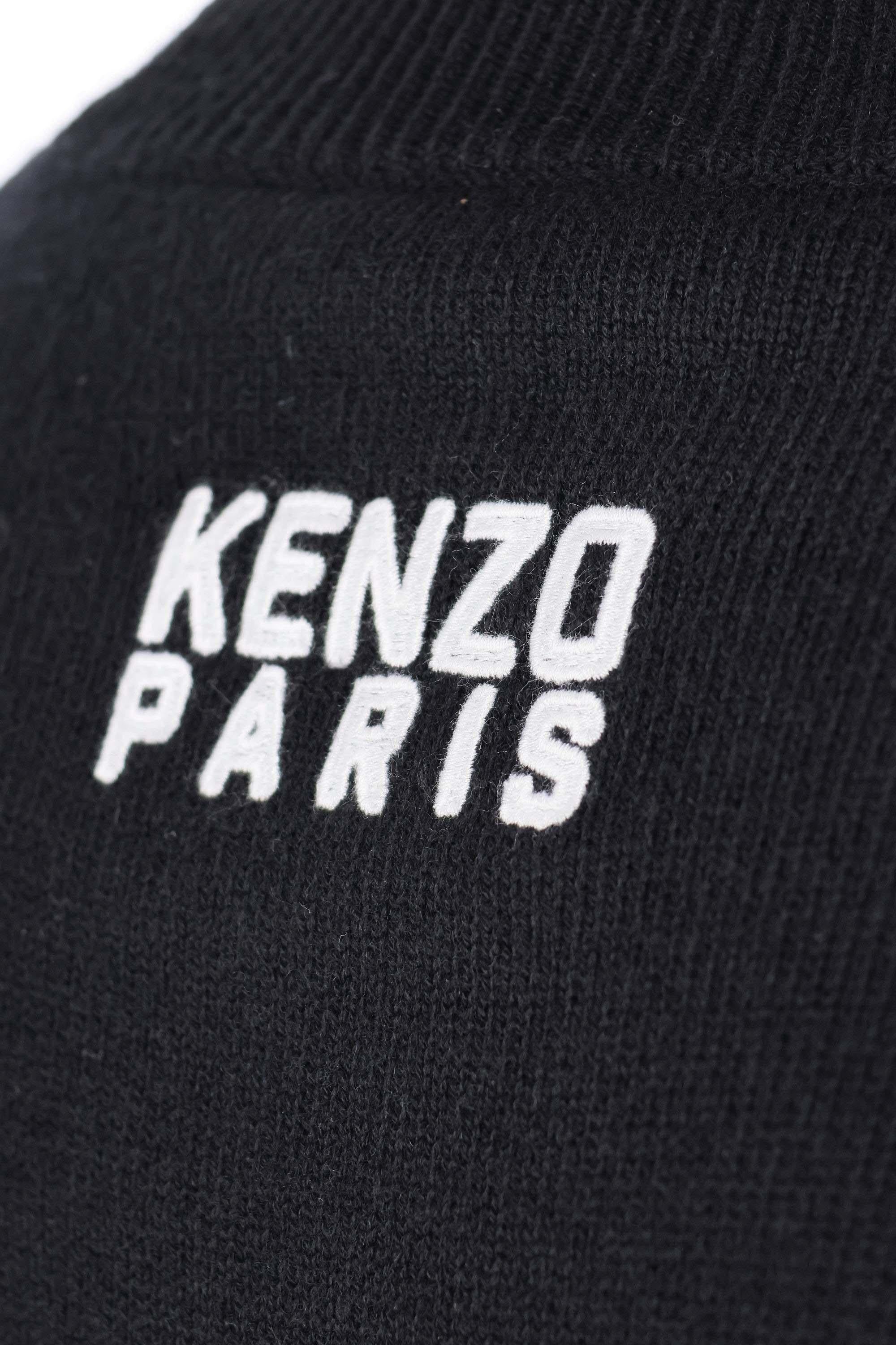 Kenzo Maglia girocollo in lana-cotone Happy Tiger FF65PU7503LI 99J