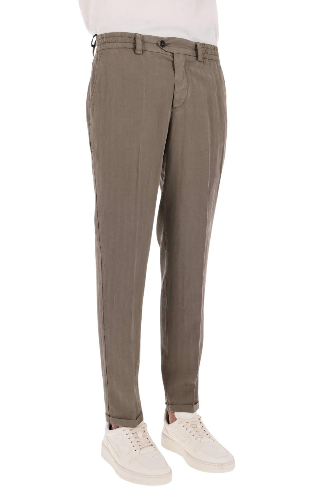 PT Torino Pantalone a resca in lyocell-lino-cotone The Rebel fit CORTRBB30RWL SD61-2 Y121