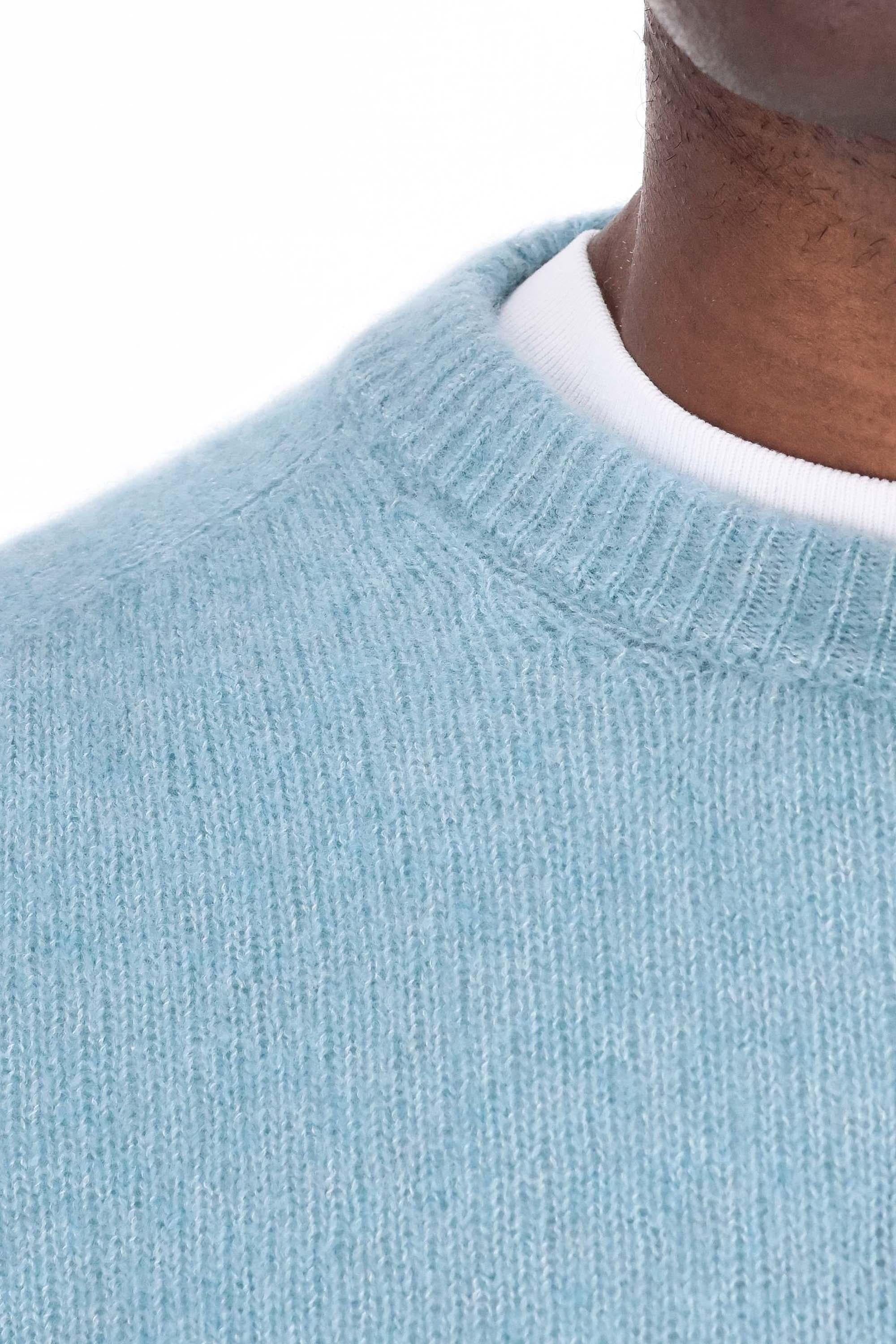 Roberto Collina Maglia girocollo "nuvola" in cashmere e seta 3M32001/2 M3288