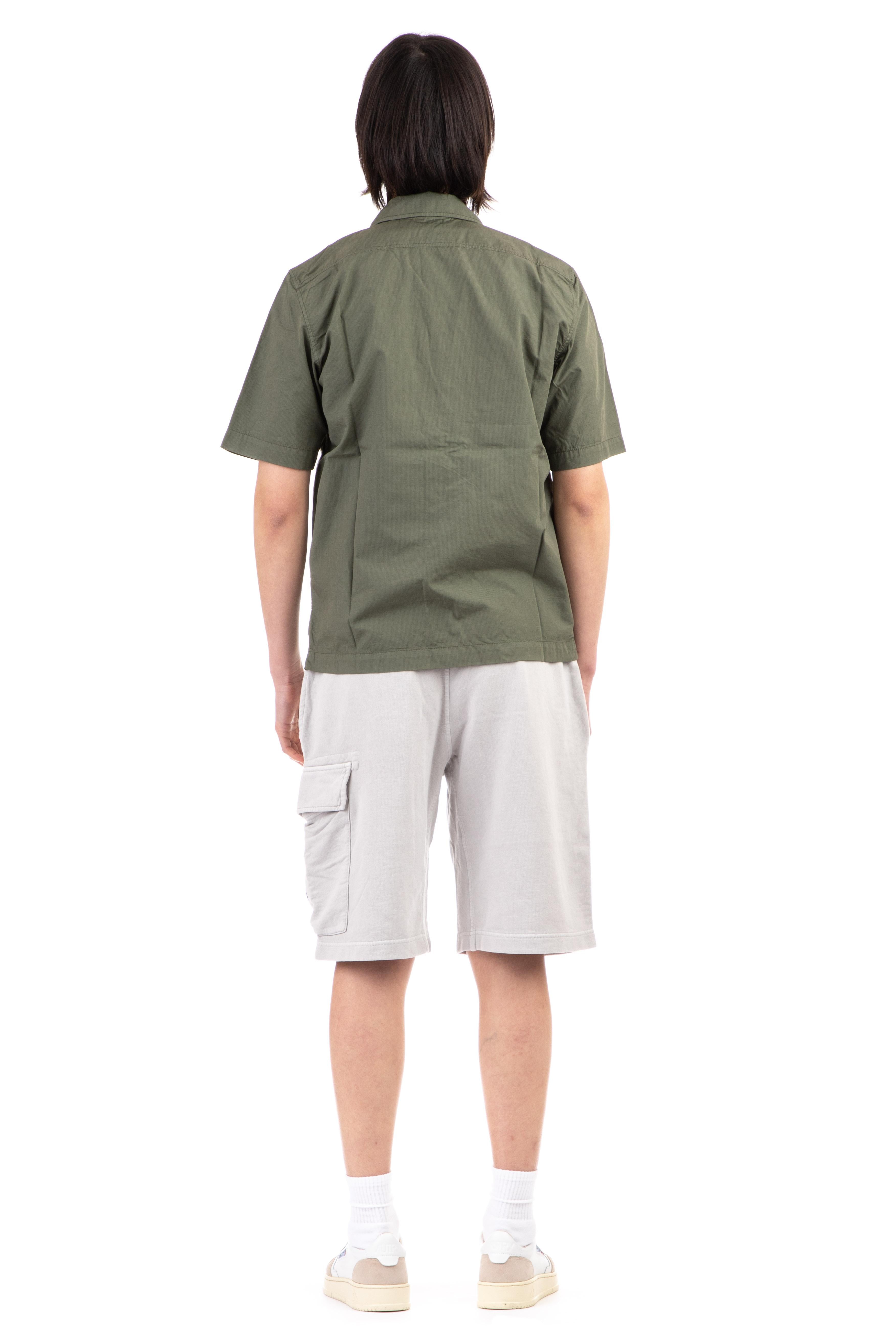 Overshirt in cotone rip-stop CMSH273A 005691G 648 CP Company