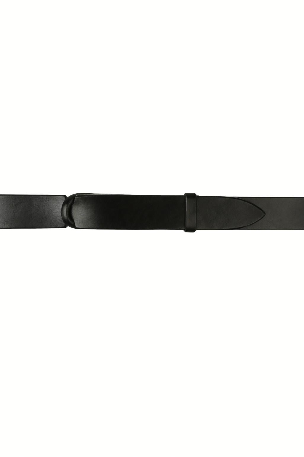 Orciani Cintura in pelle No Buckle NB0004_BUL BLU