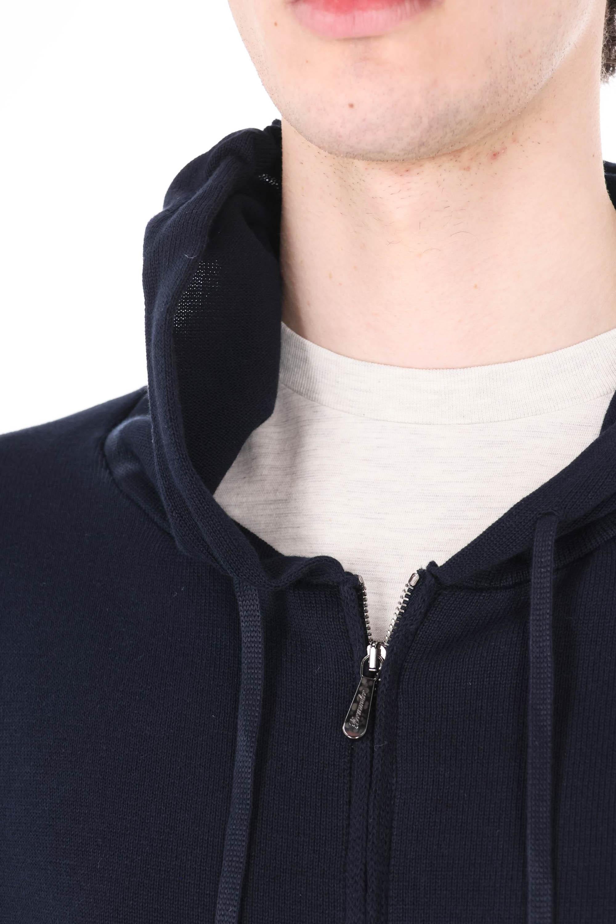 Drumohr Maglia full zip in cotone D1Z305CZL-2 795