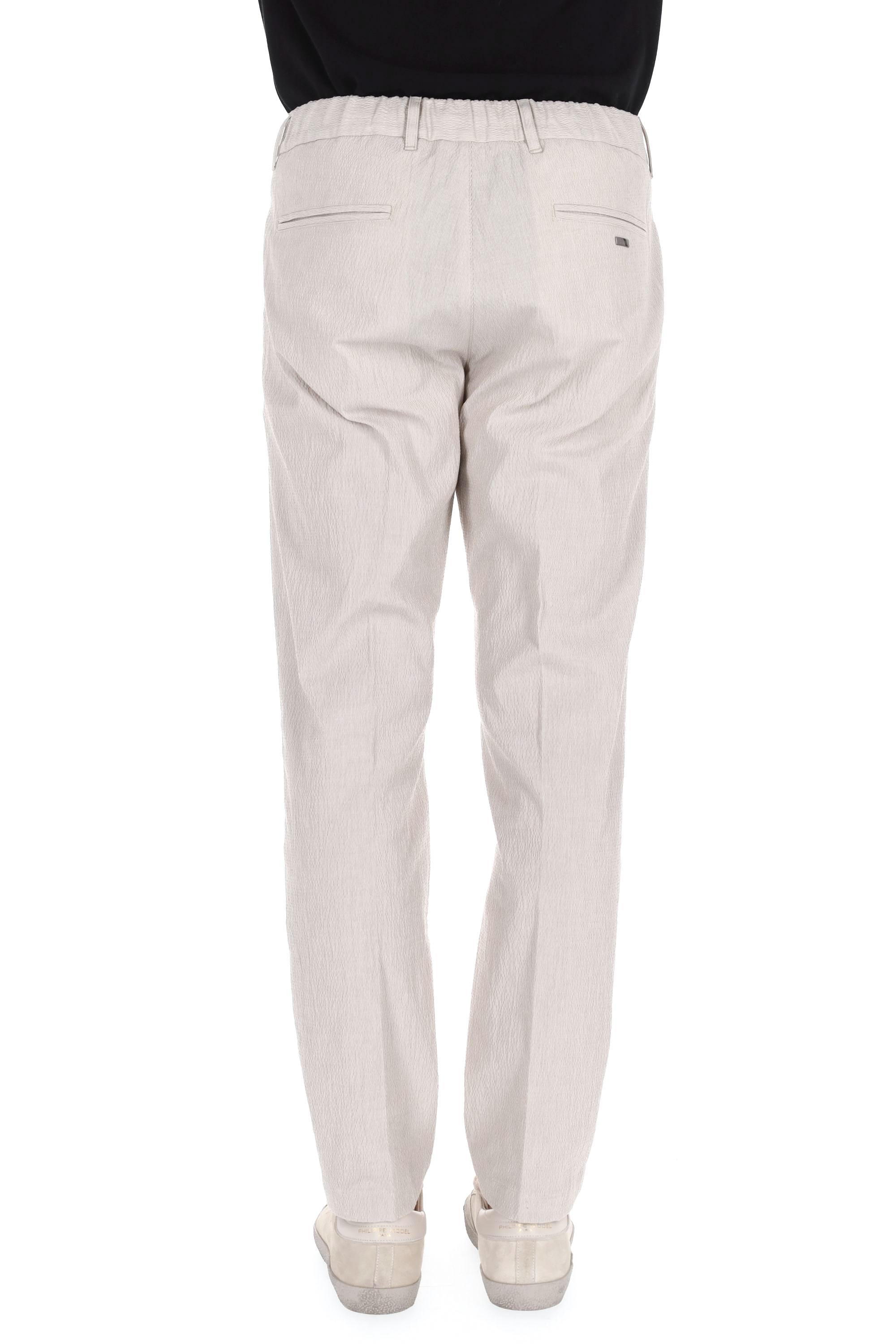 Pantalone in cotone goffrato PT000100U 1985 Herno