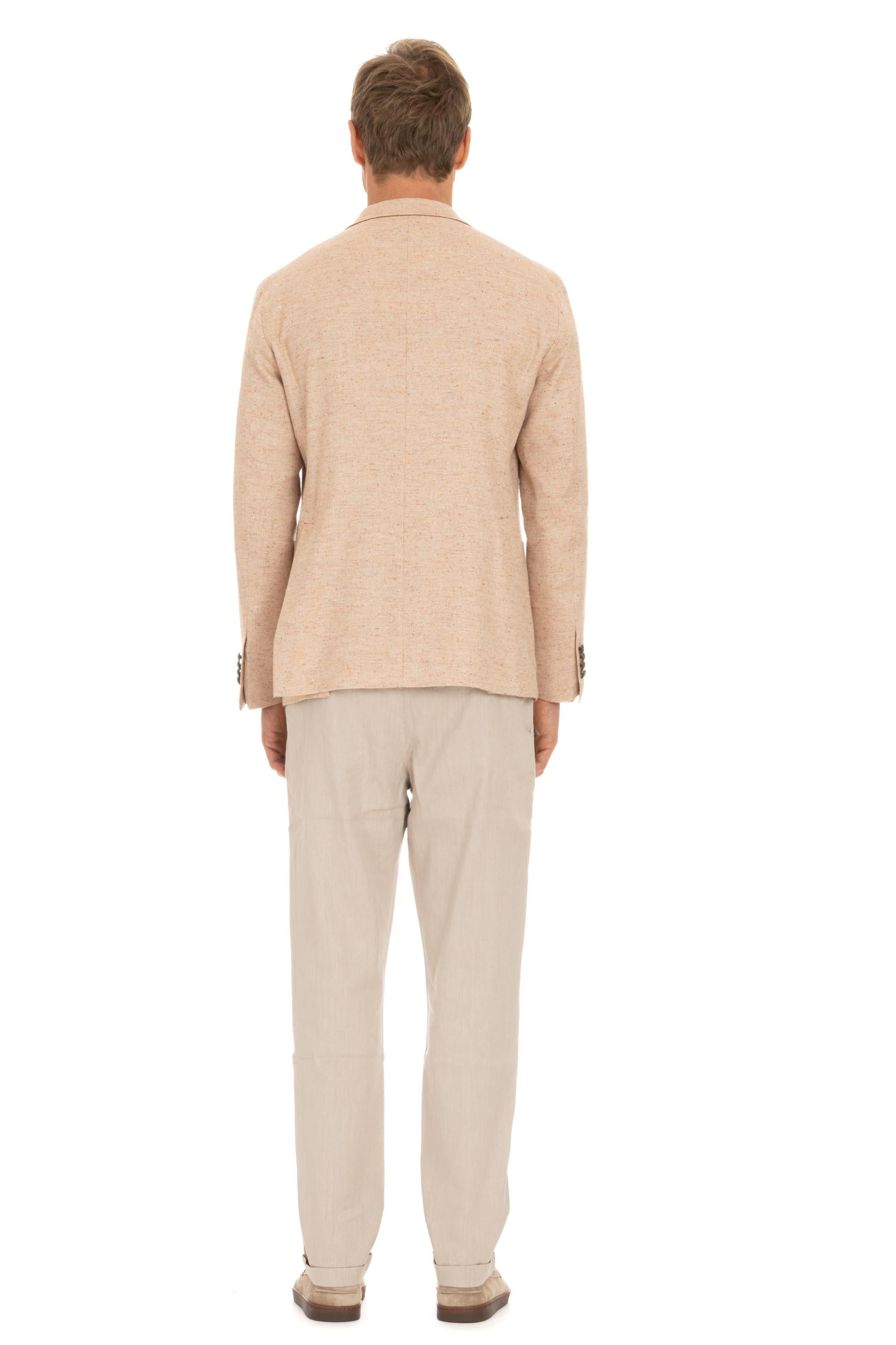 Giacca in cotone-lino-seta-lana mod. Montecarlo 1SMC22K 610060 U O1153 Tagliatore