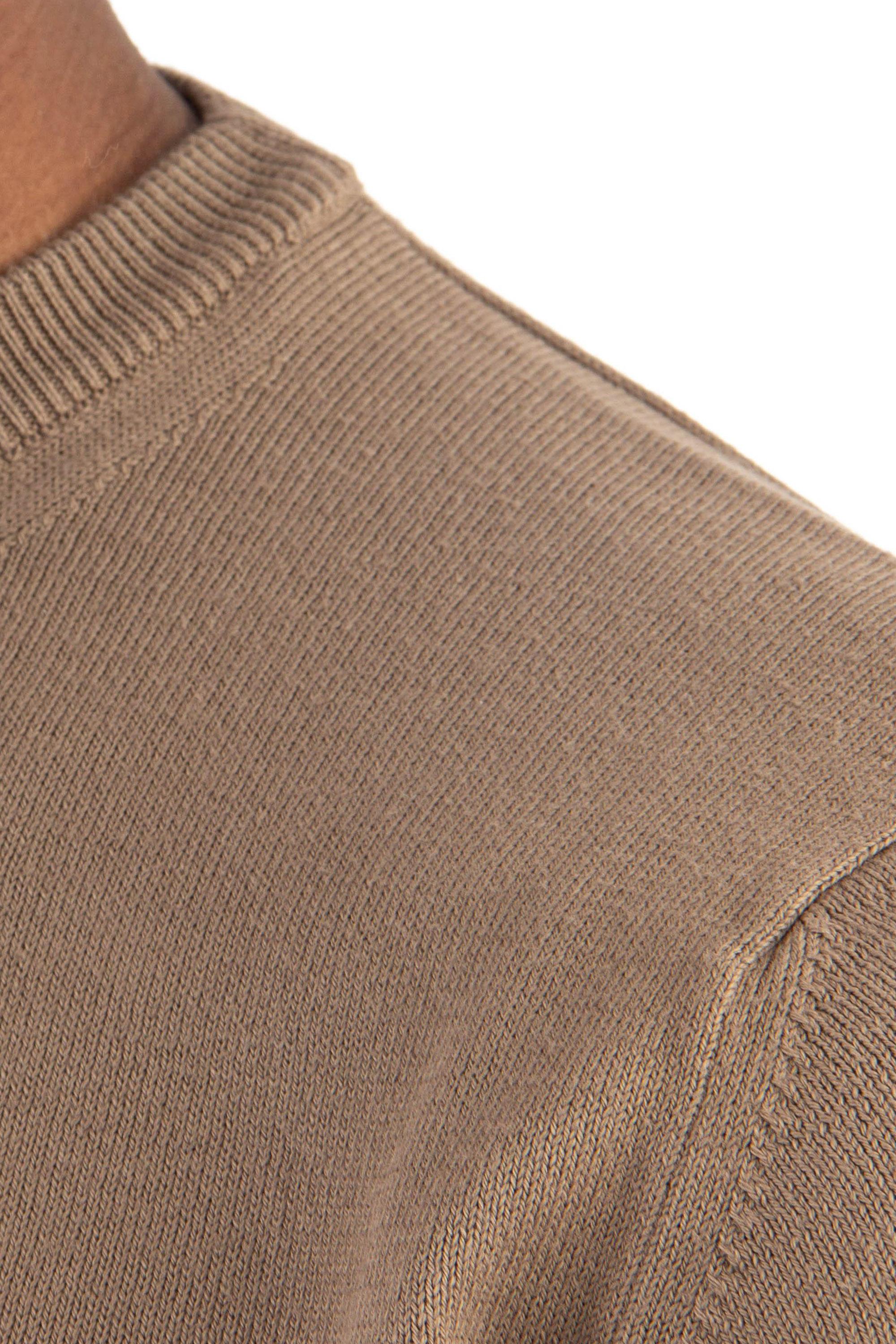 Maglia girocollo in cotone giza superior MU330F 167F/2 0262F Il Setaccio
