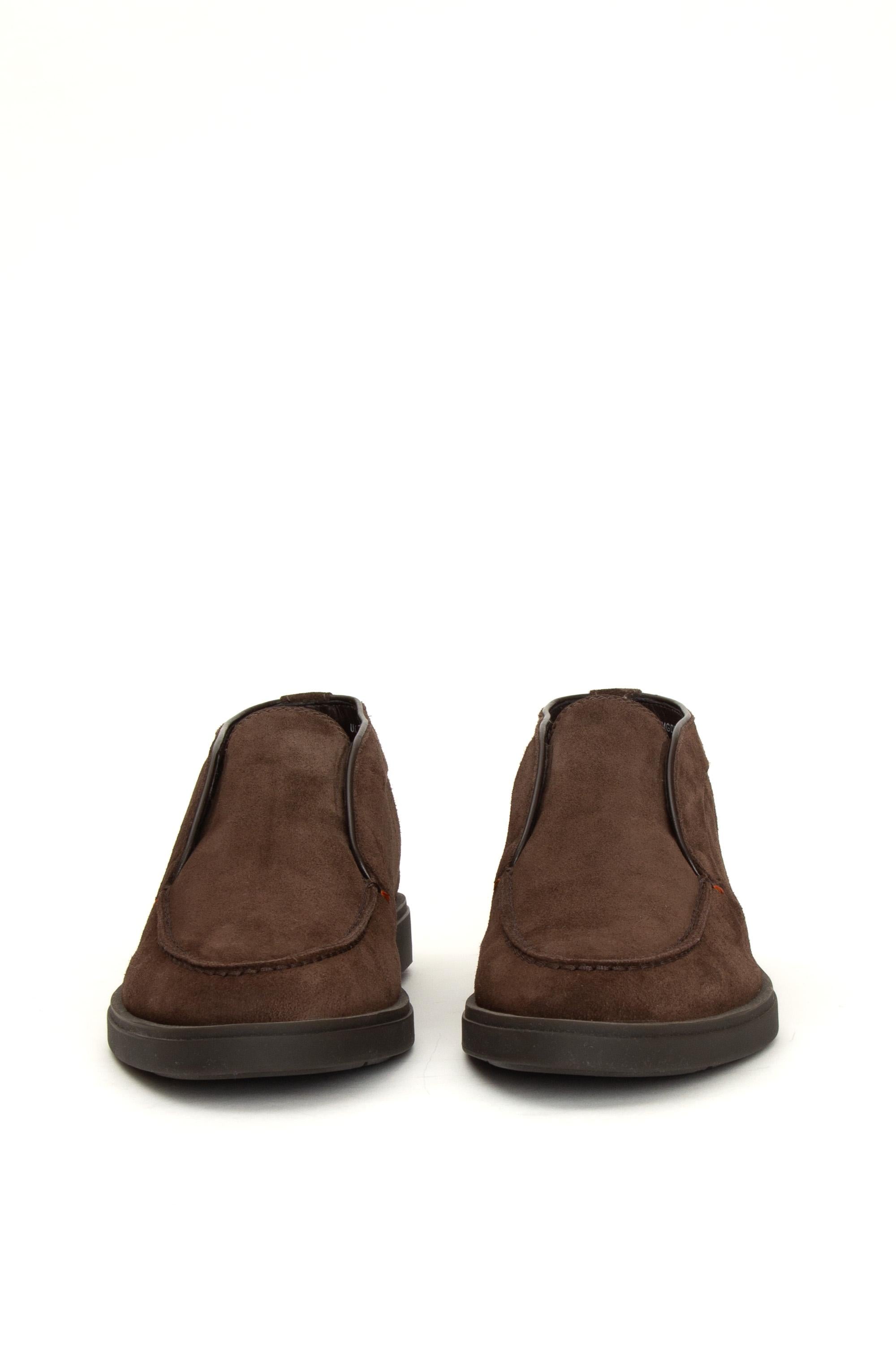 Santoni Polacchino in camoscio MGDT17823SMOKSVU T50