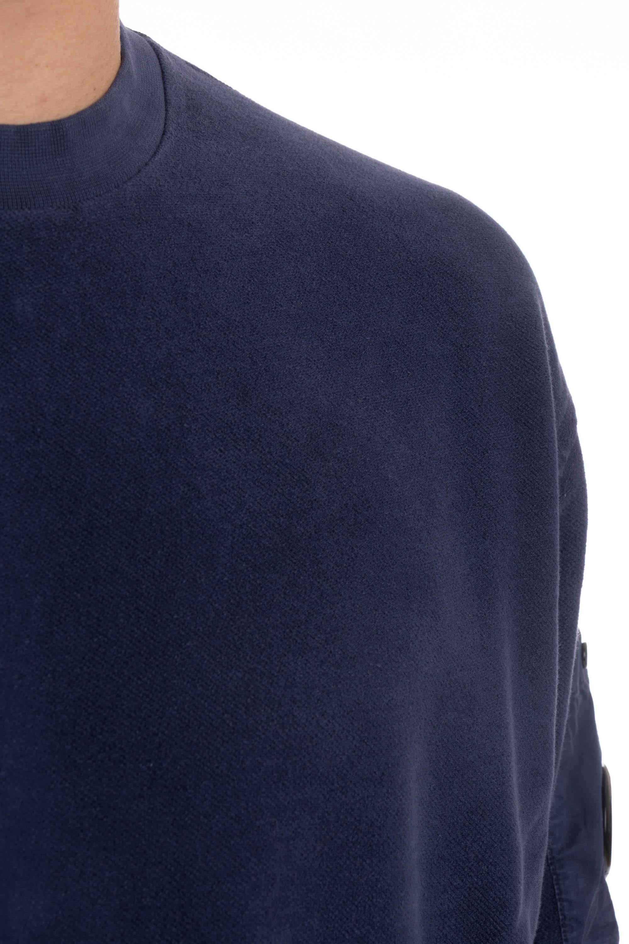 Felpa girocollo in cotone brushed CMSS285A 006614G/2 887 CP Company