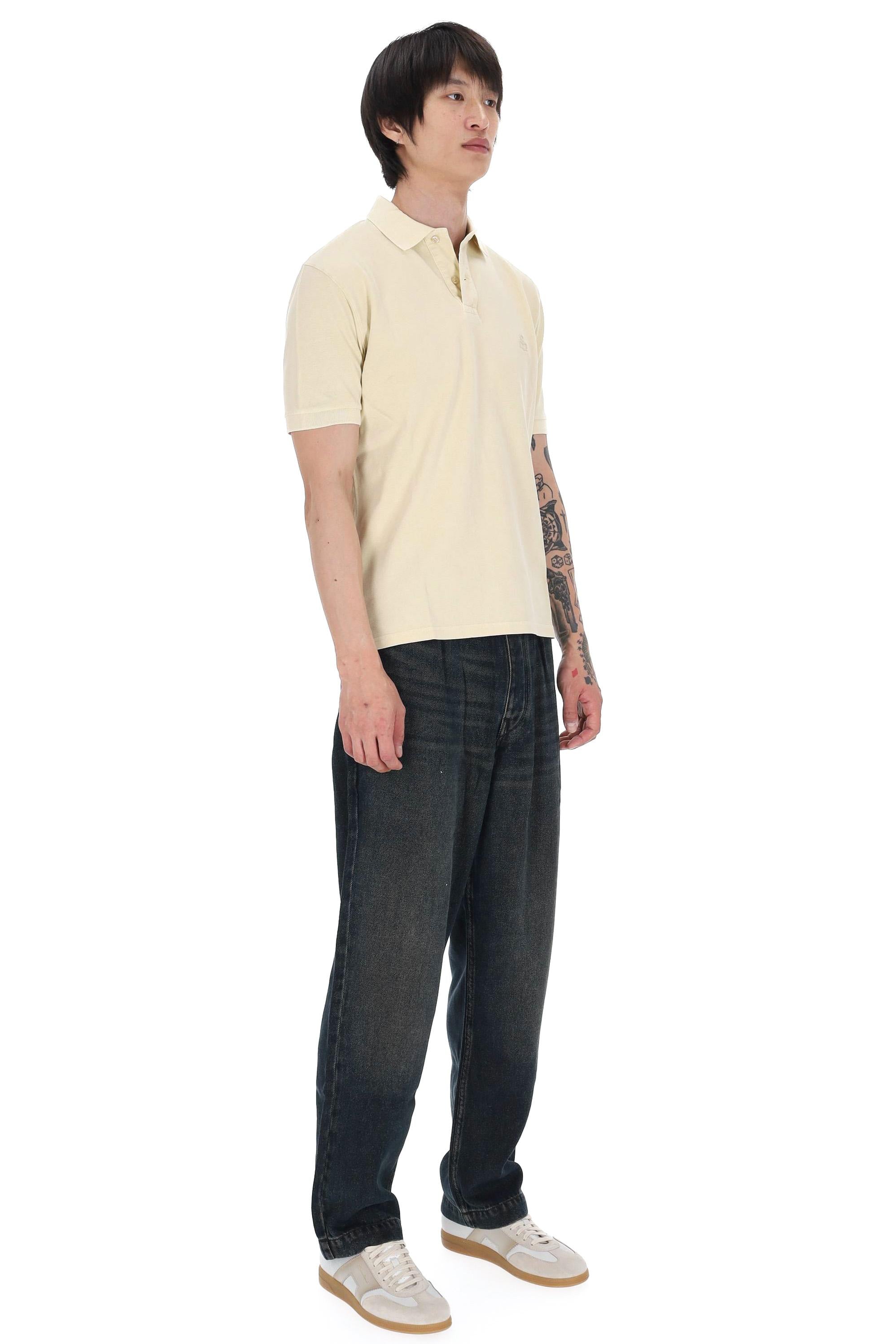 Isabel Marant Polo in piquet di cotone mod. Afko PL003HA-D1K02H 10LY
