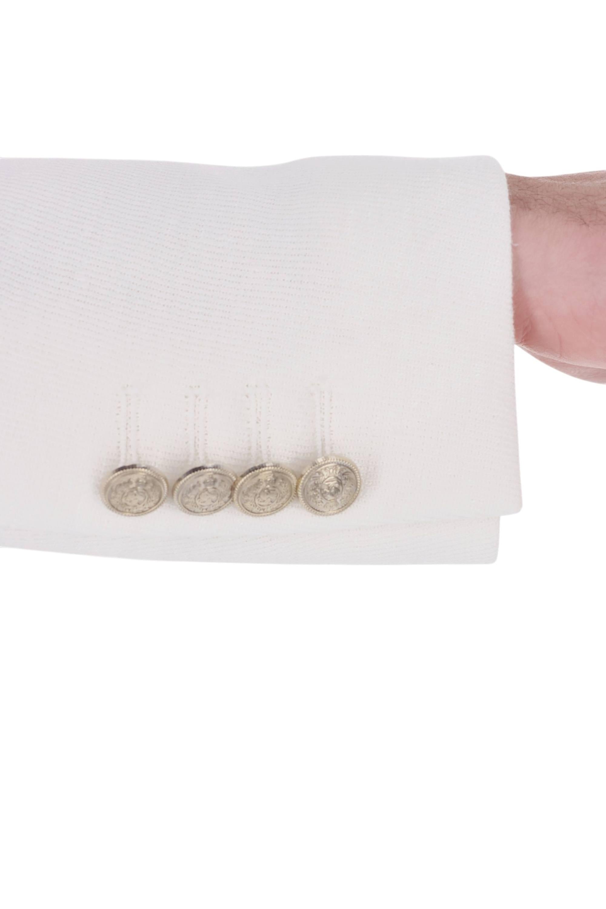 Eleventy Giacca doppiopetto in jersey di lino-cotone-tencel M75GIAK10 TES0M022 01