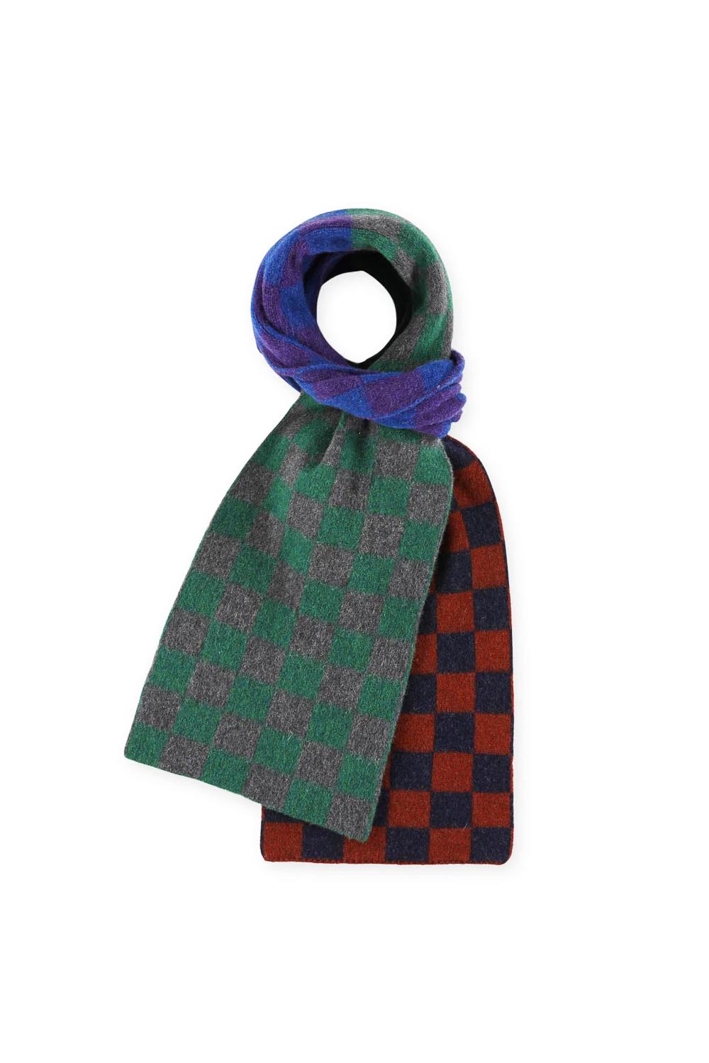 Howlin' Sciarpa in lana shetland COSMIC CHECKERBOARD NEVERMIND