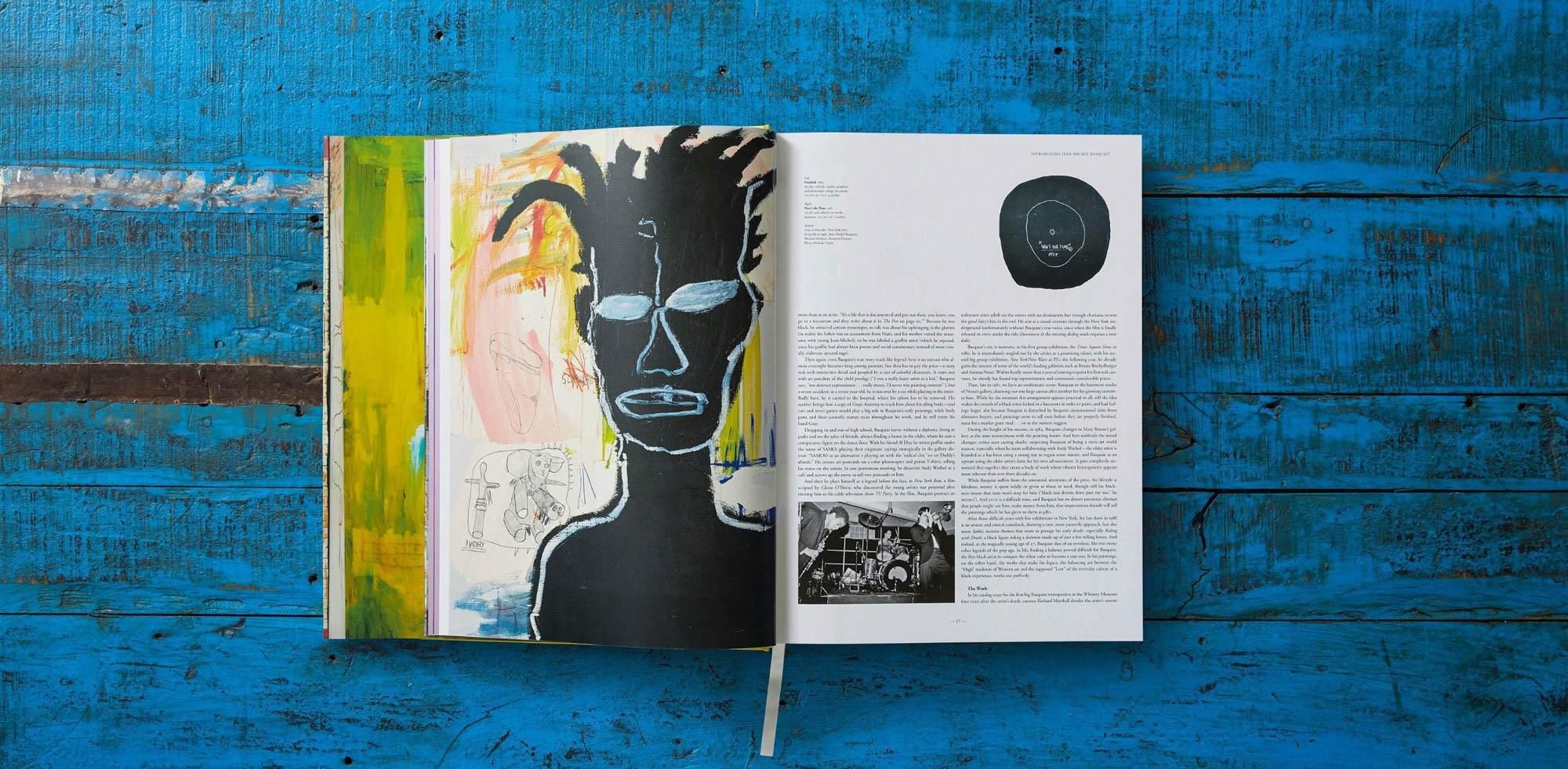 Taschen Libro da collezione Jean-Michel Basquiat JEAN-MICHEL BASQUIAT INT