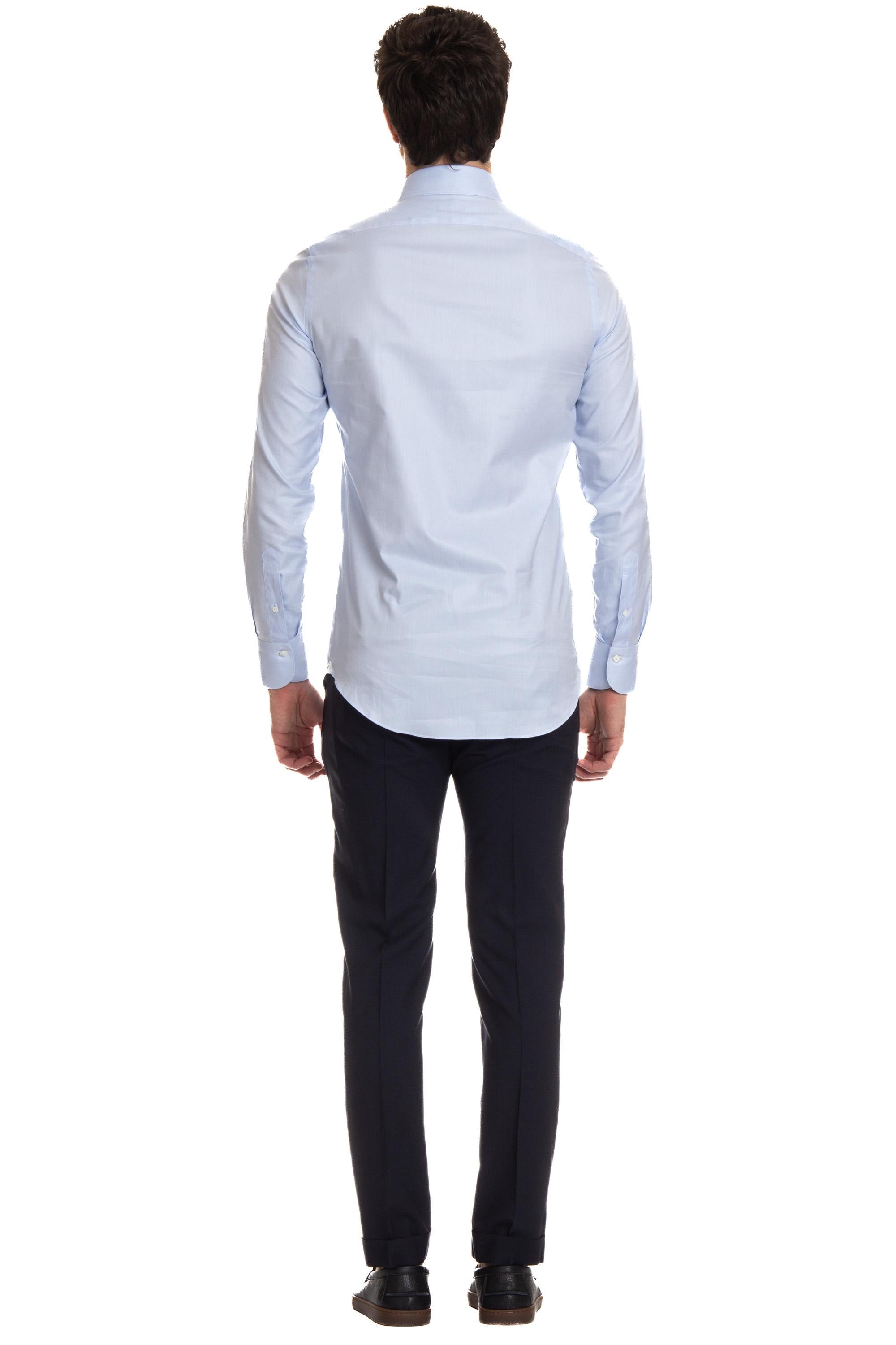 Finamore Camicia sartoriale oxford linea Milano C0090 MILANO LUIGI LZ 18