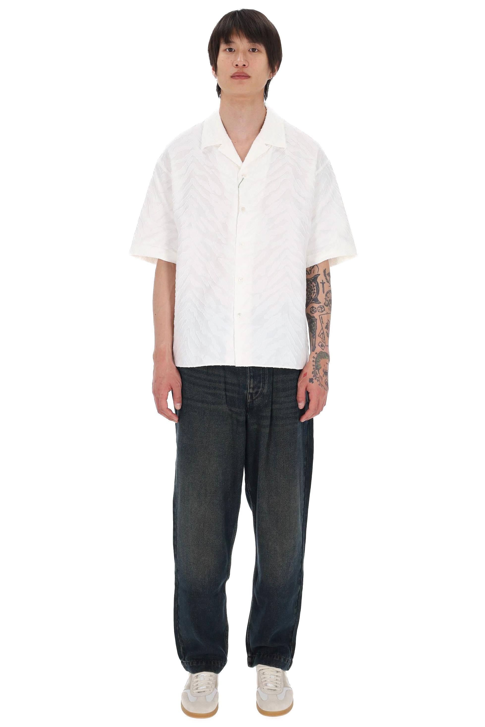 Kenzo Camicia mezza manica "tiger haw" FG55CH1359JS 02