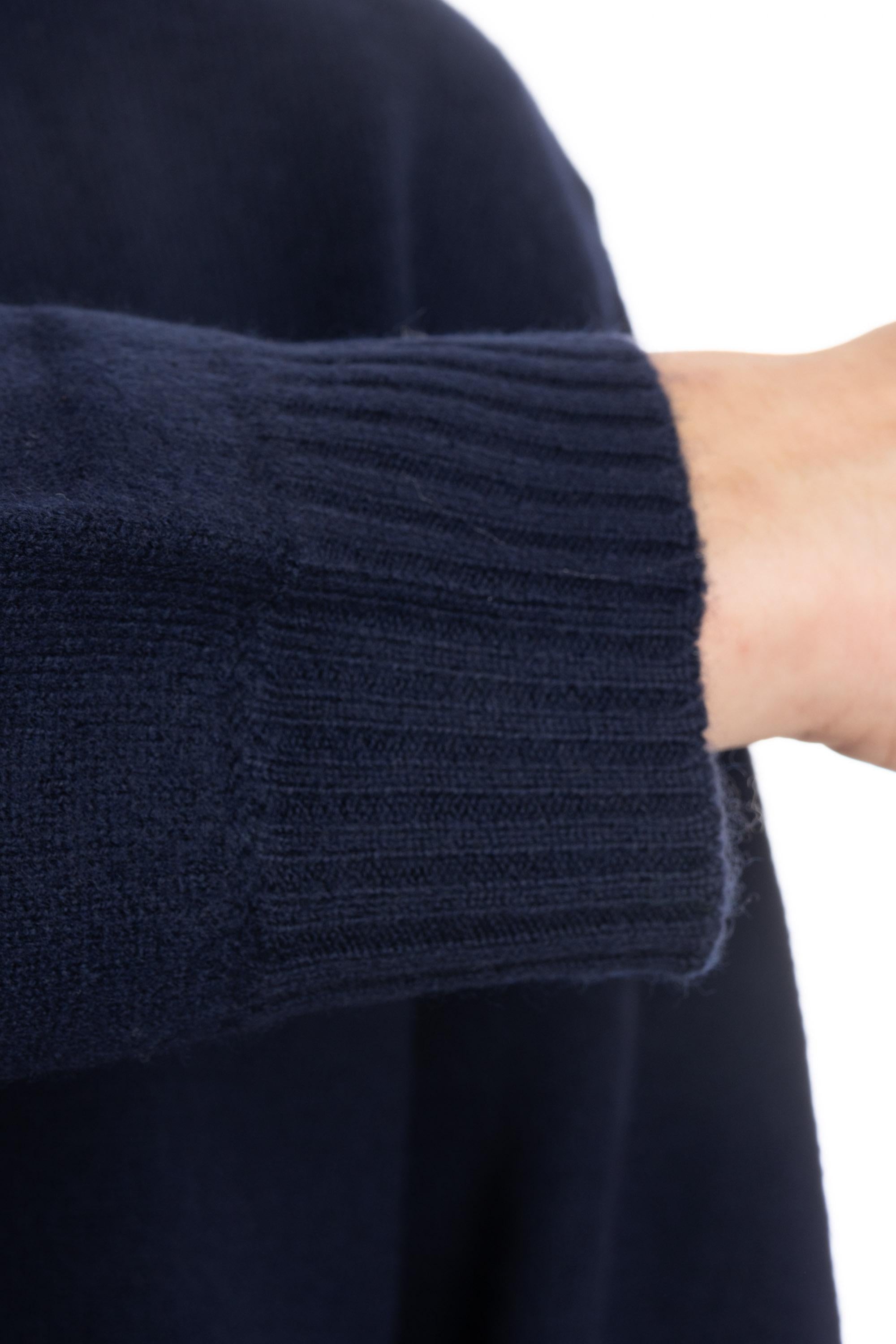 A.P.C. Maglia dolcevita in lana mod. Walter WVBDJ-M23248 IAK DARK NAVY