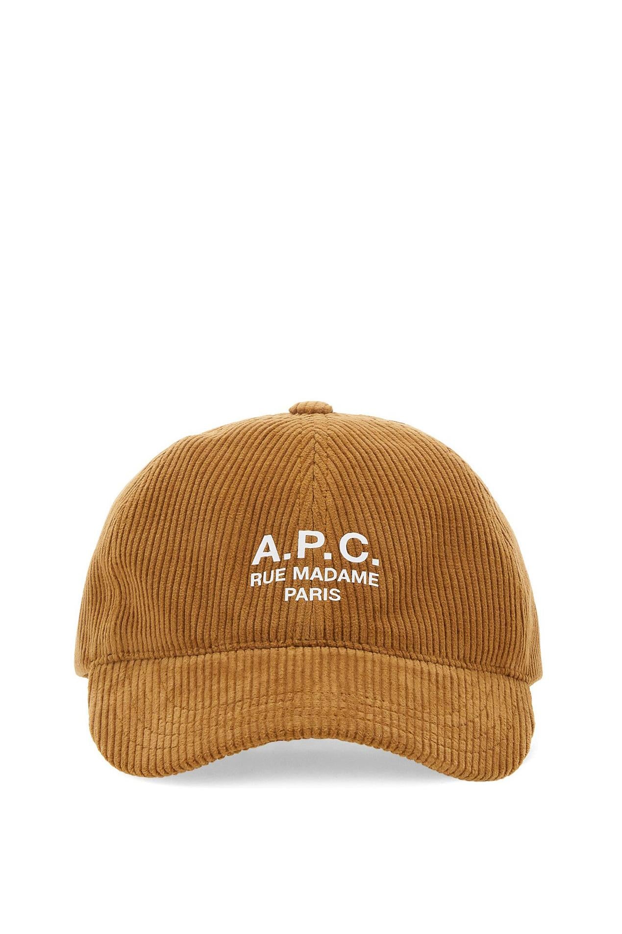 Cappello baseball in velluto a coste COHBB-M24163 CAF A.P.C.