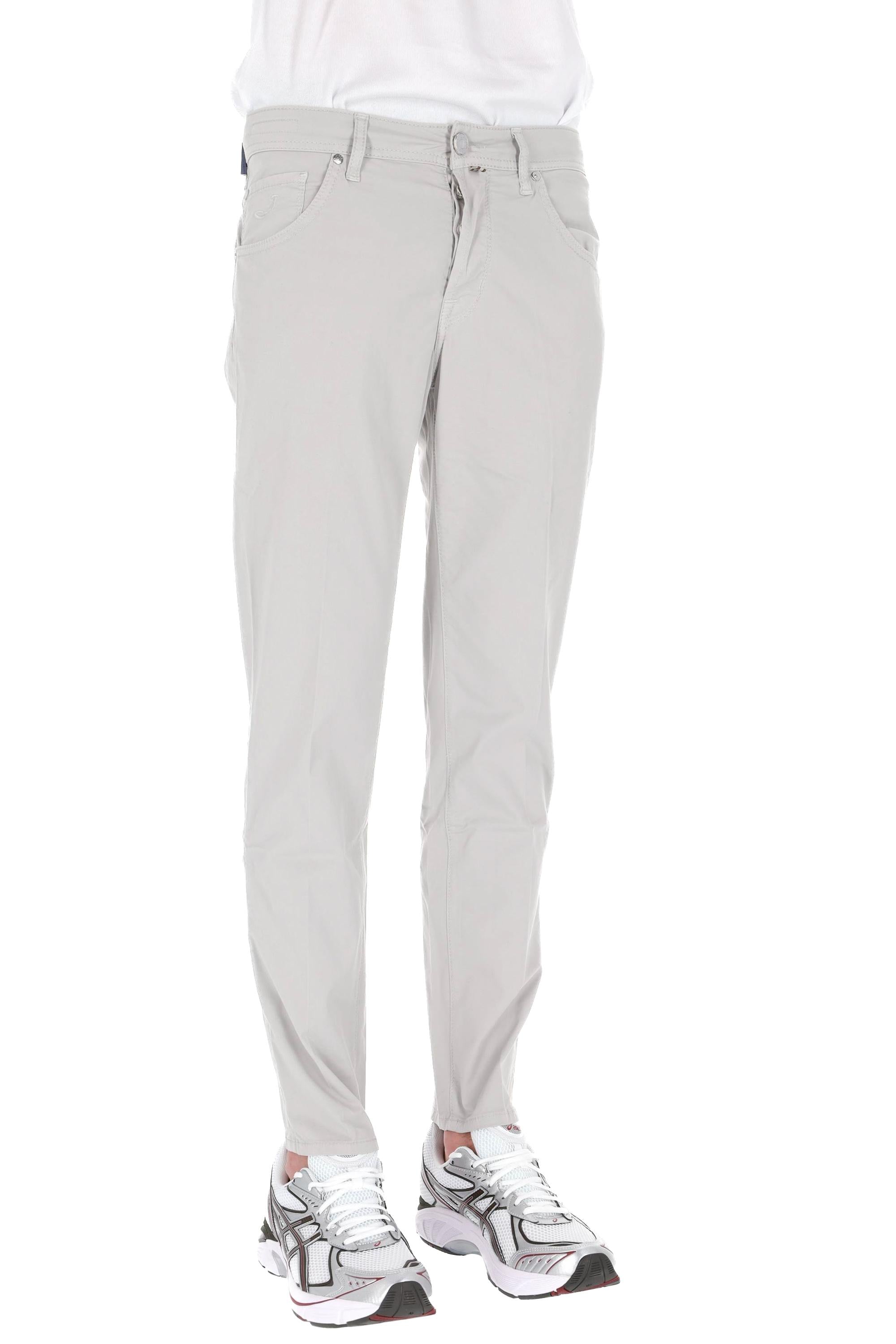 Jacob Cohen 5 tasche color in cotone etichetta pelle saffiano Scott fit QE015-036-S2544/2 A79