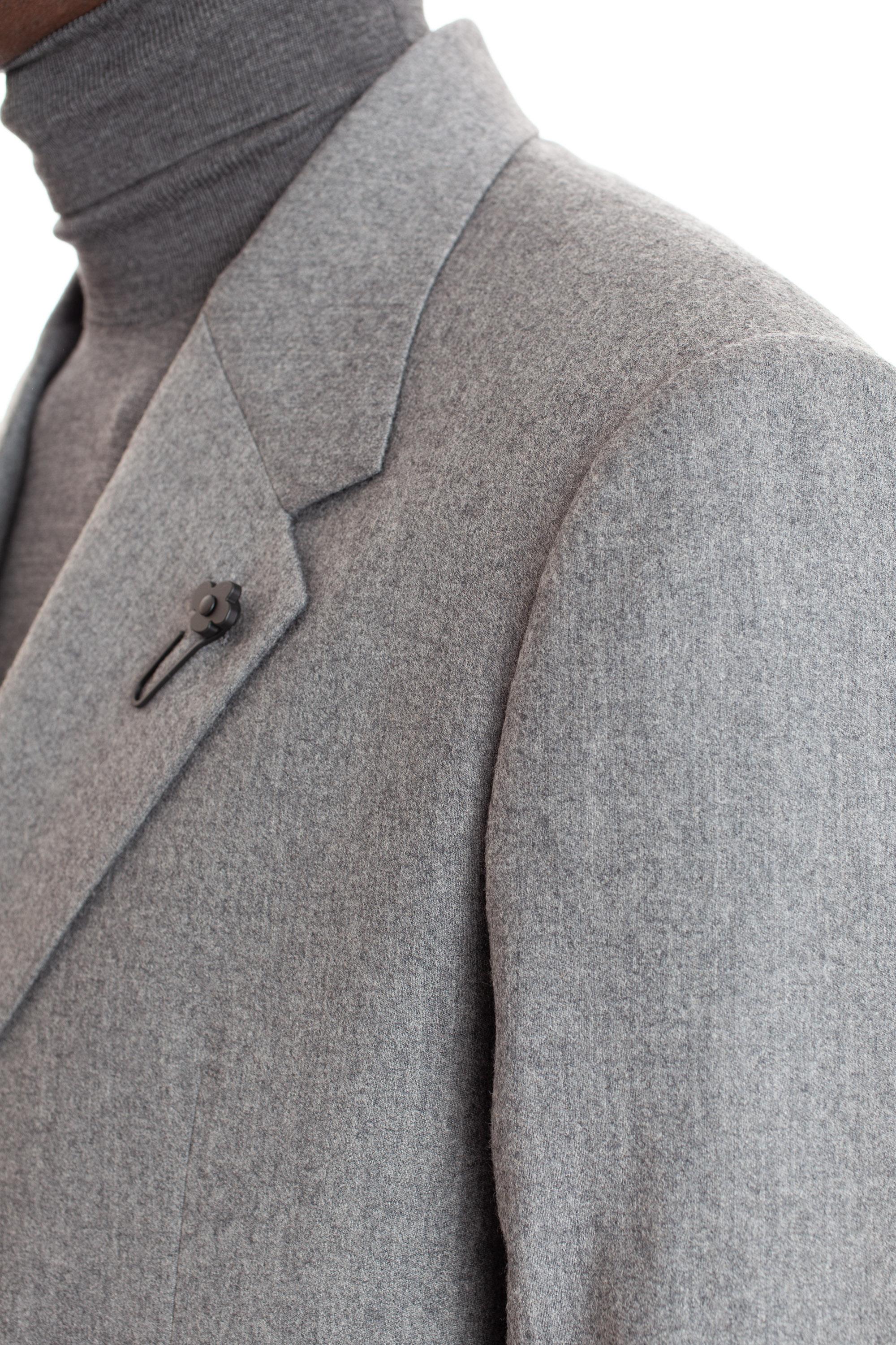 Giacca doppiopetto in lana-cashmere stretch IT6740E ITSK61407 930 Lardini