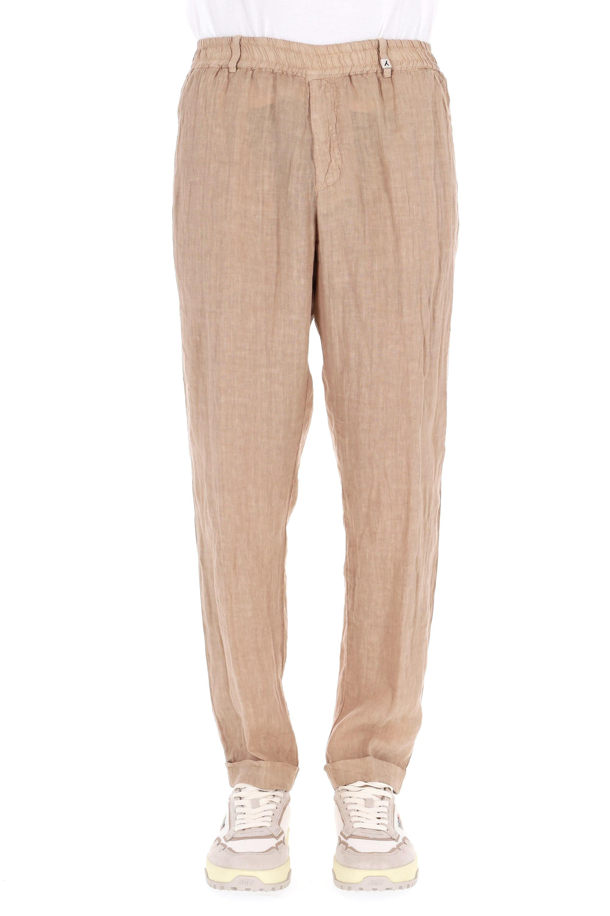 Pantalone in lino Ares 25M26L 72 02 Myths