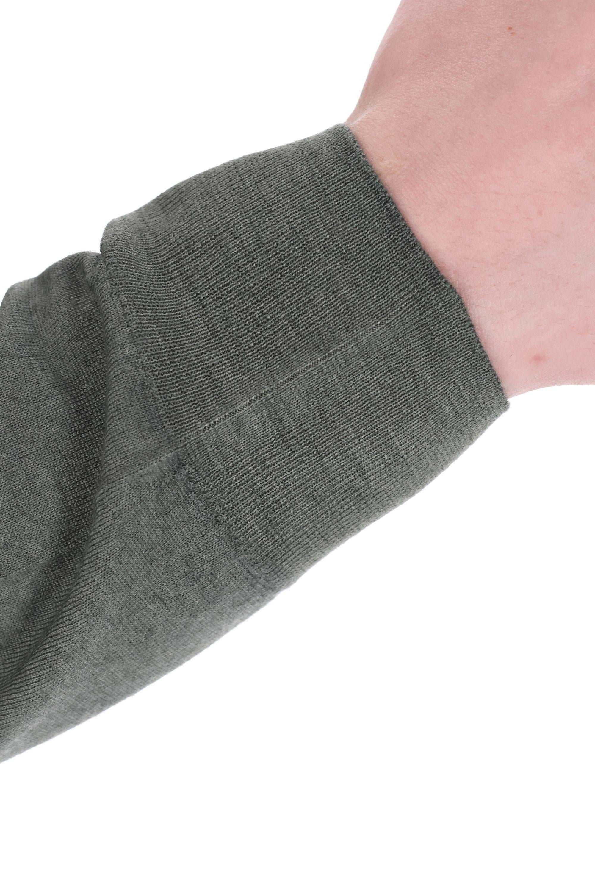 Maglia girocollo in lana acquerello super 140's D0D103A-5 473 Drumohr